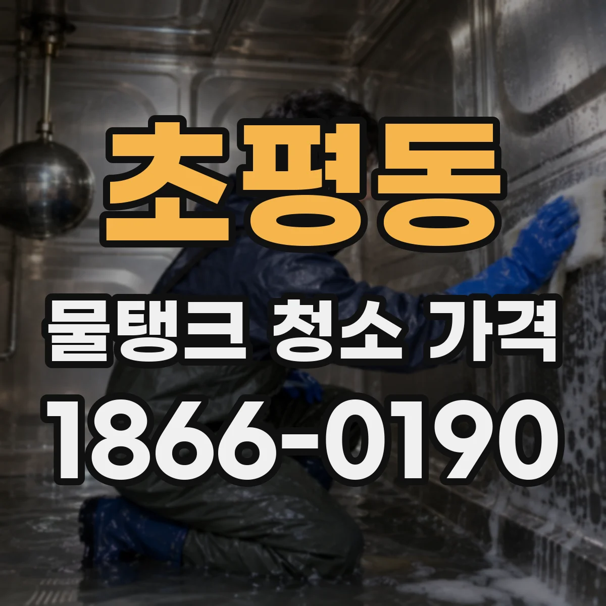 초평동 물탱크 청소 가격