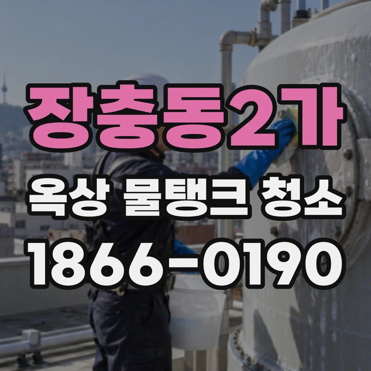 장충동2가 옥상 물탱크 청소