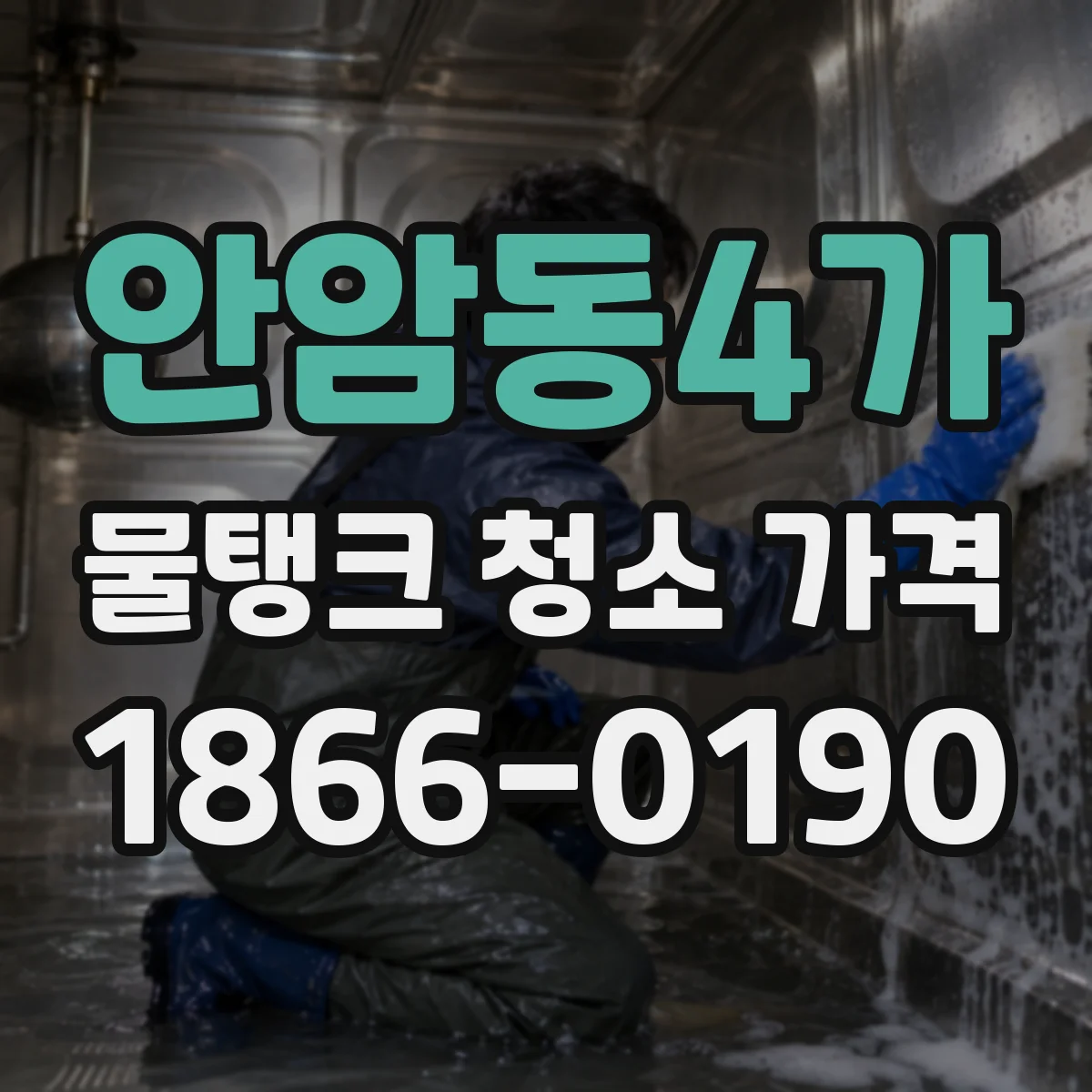 안암동4가 물탱크 청소 가격