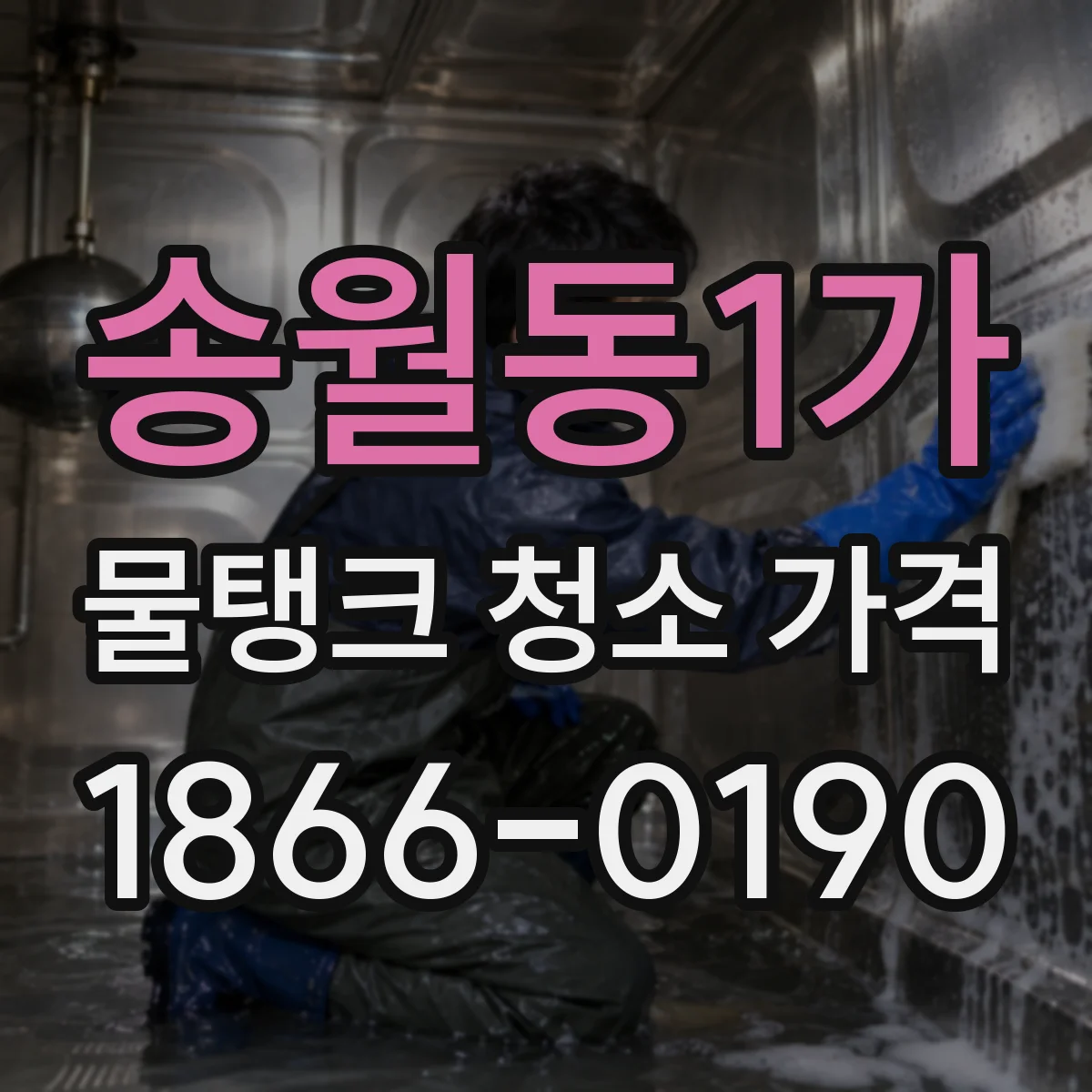 송월동1가 물탱크 청소 가격