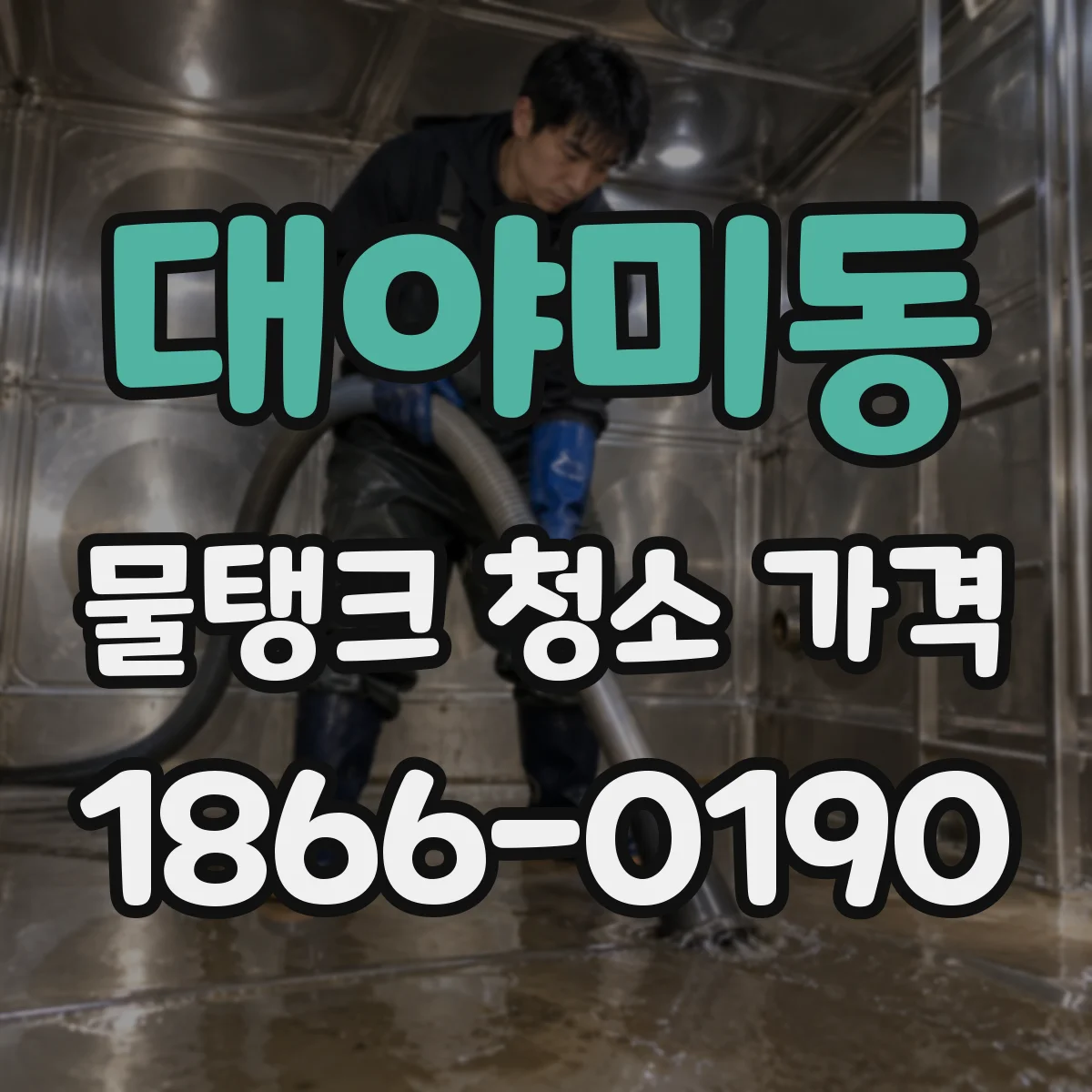 대야미동 물탱크 청소 가격