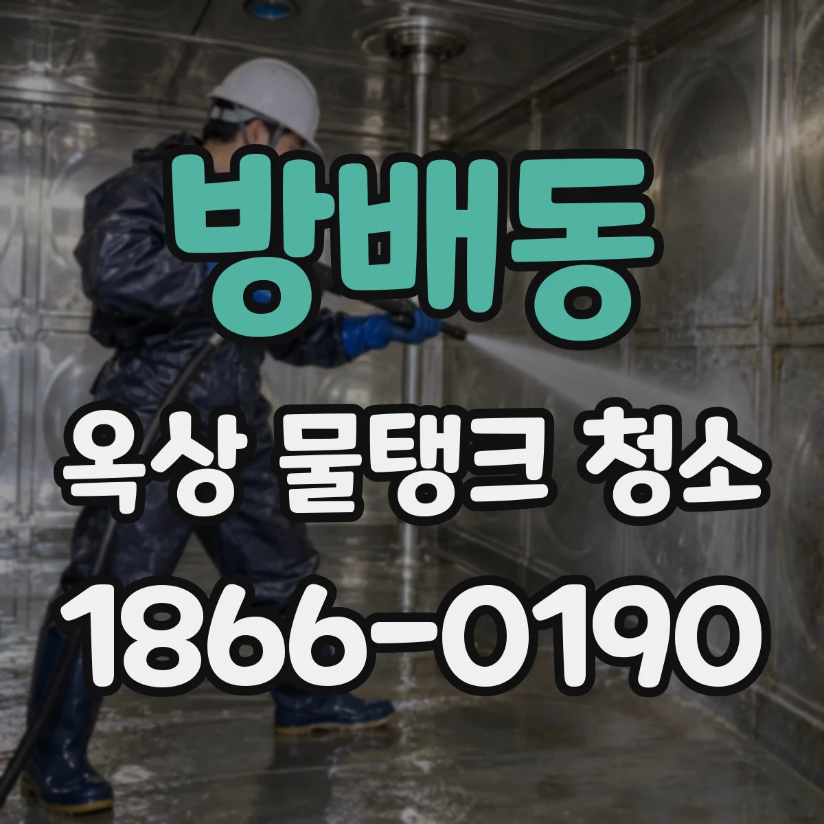 방배동 옥상 물탱크 청소