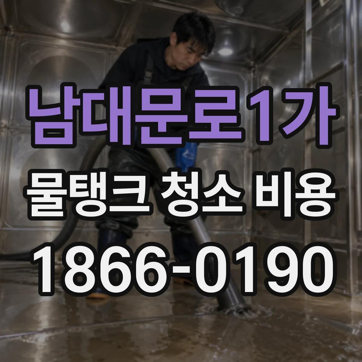 남대문로1가 물탱크 청소 비용