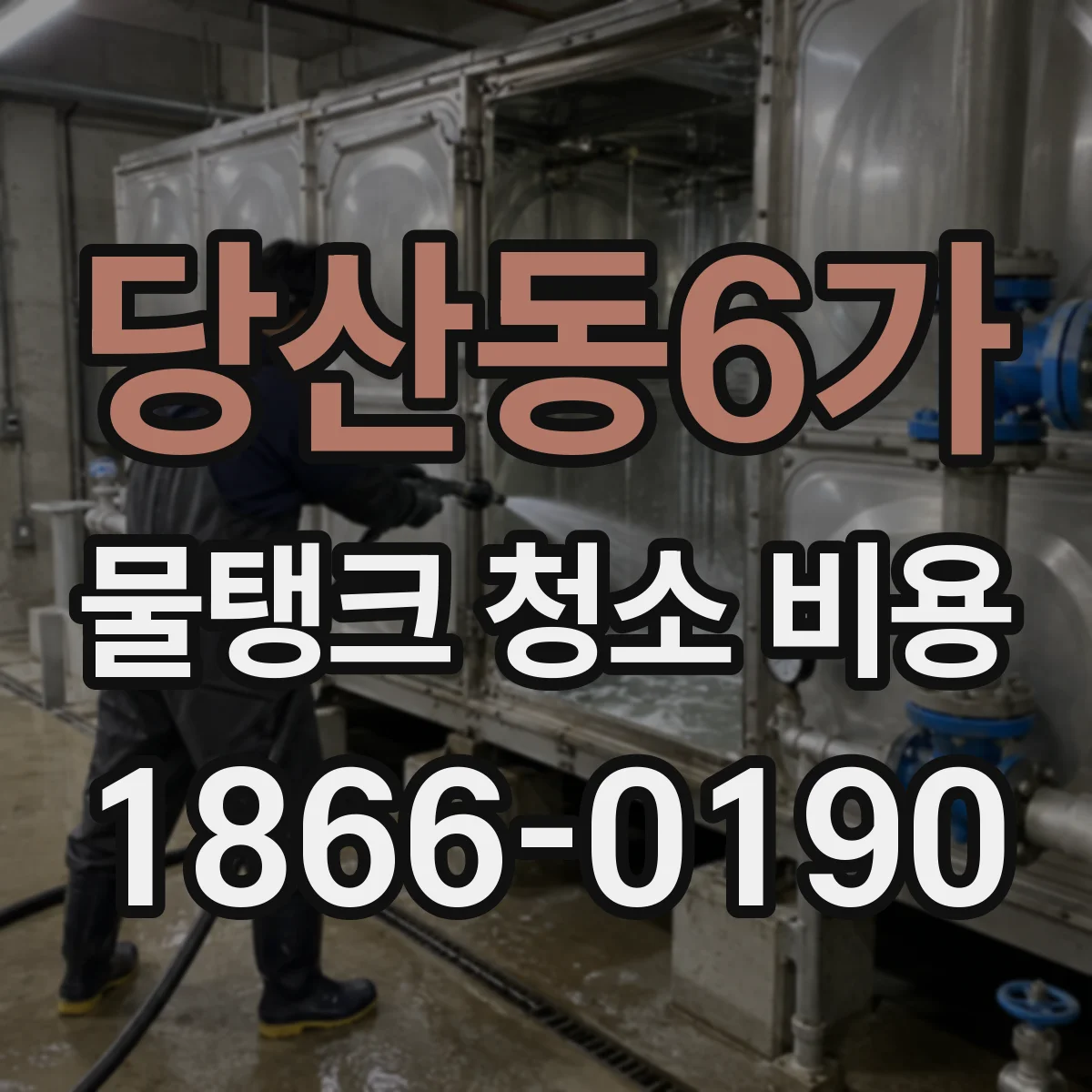 당산동6가 물탱크 청소 비용