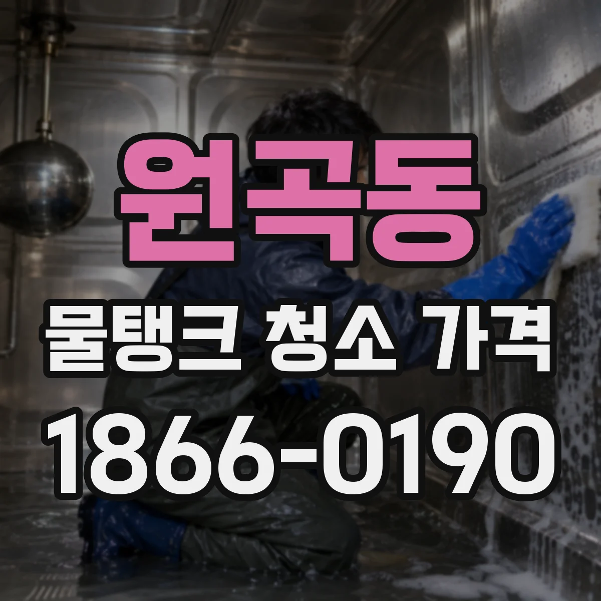 원곡동 물탱크 청소 가격