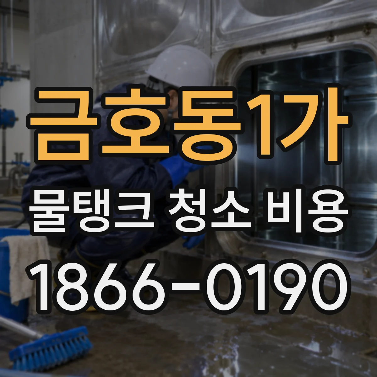 금호동1가 물탱크 청소 비용