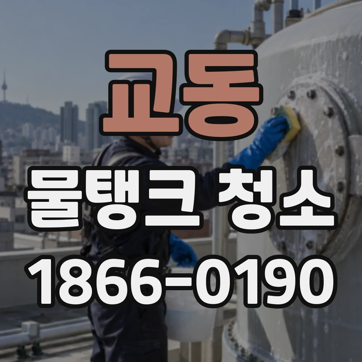 교동 물탱크 청소