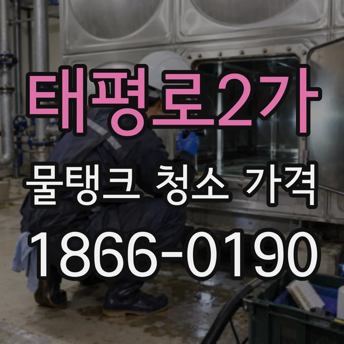 태평로2가 물탱크 청소 가격