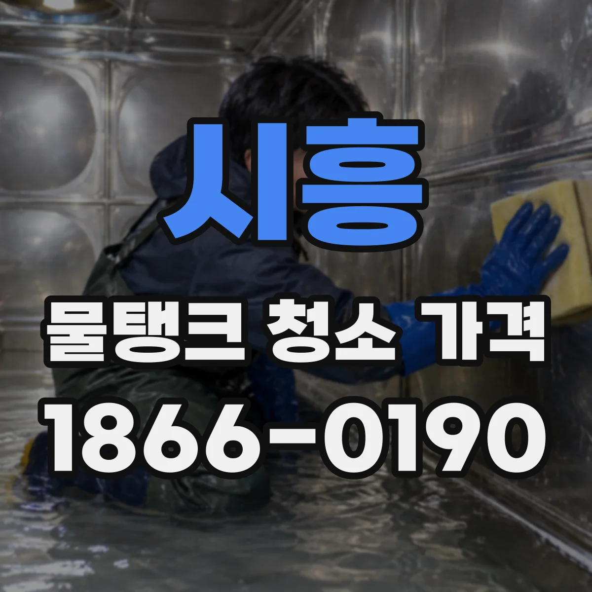 시흥 물탱크 청소 가격 작업 전후 점검 포함 패키지 요금