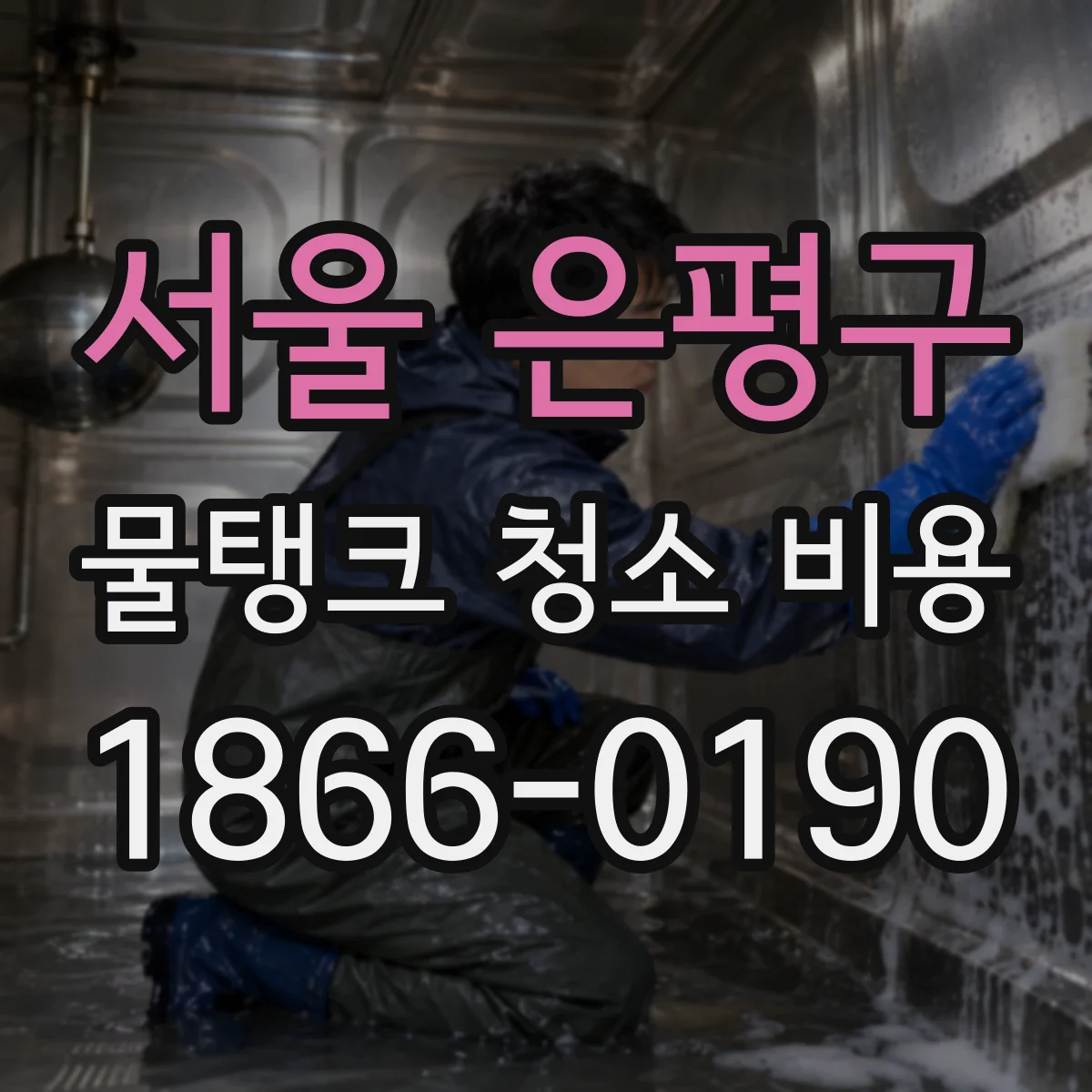 서울 은평구 물탱크 청소 비용