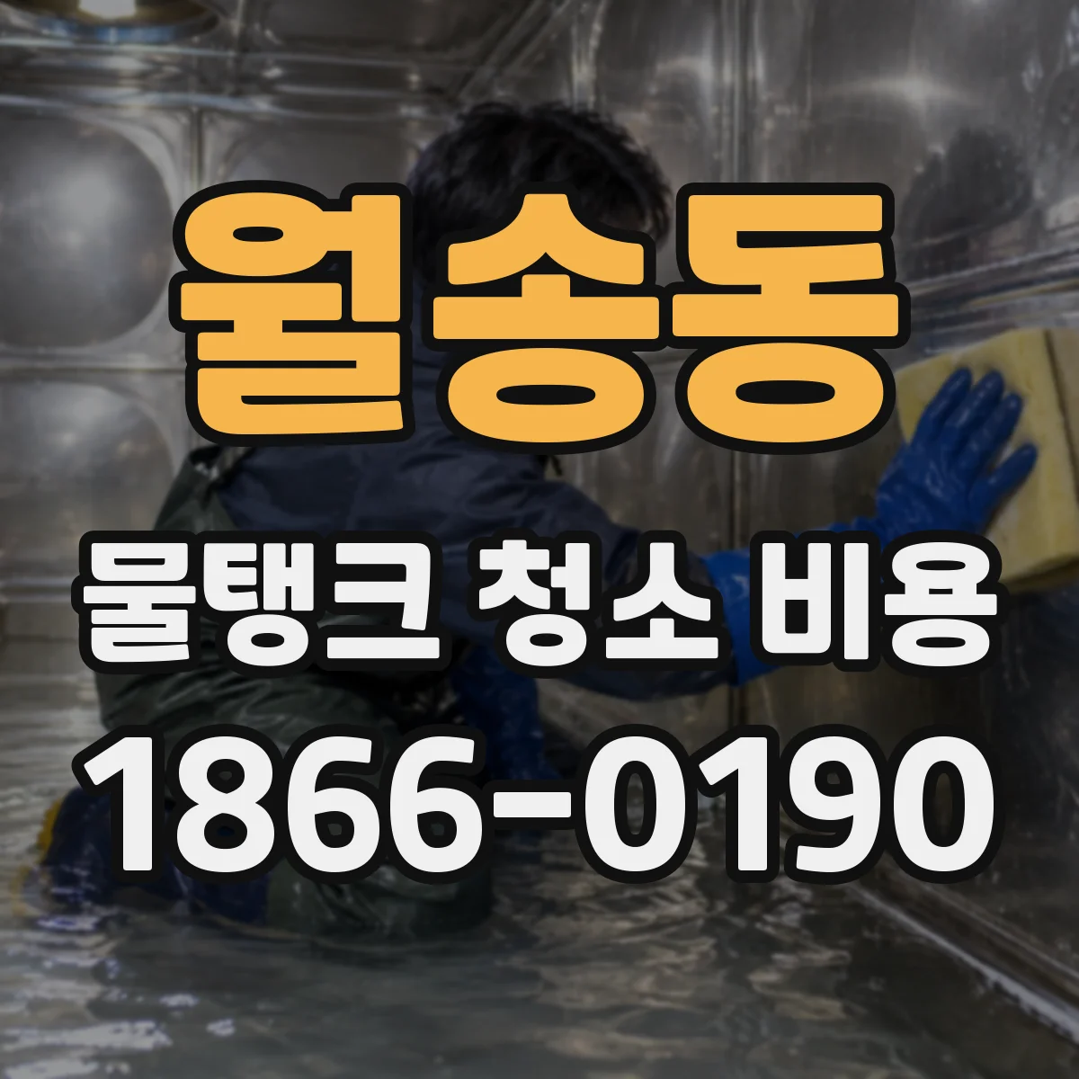 월송동 물탱크 청소 비용