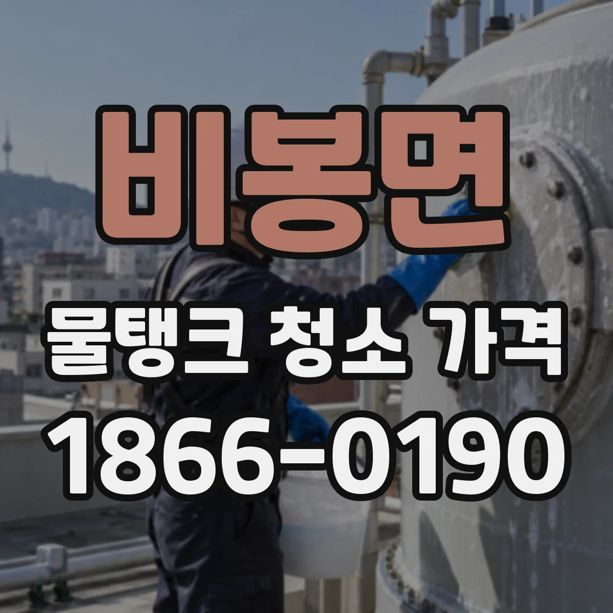 비봉면 물탱크 청소 가격