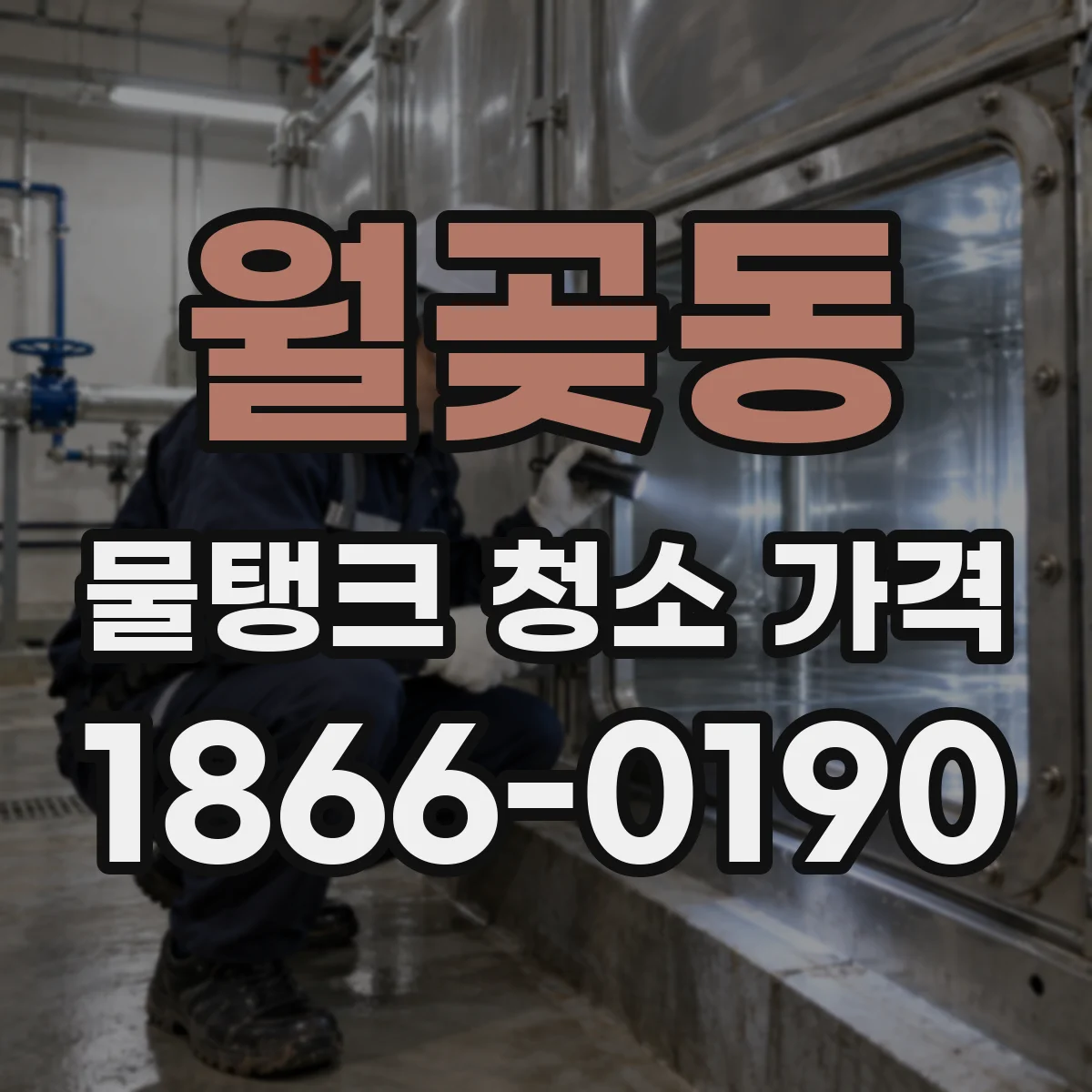 월곶동 물탱크 청소 가격