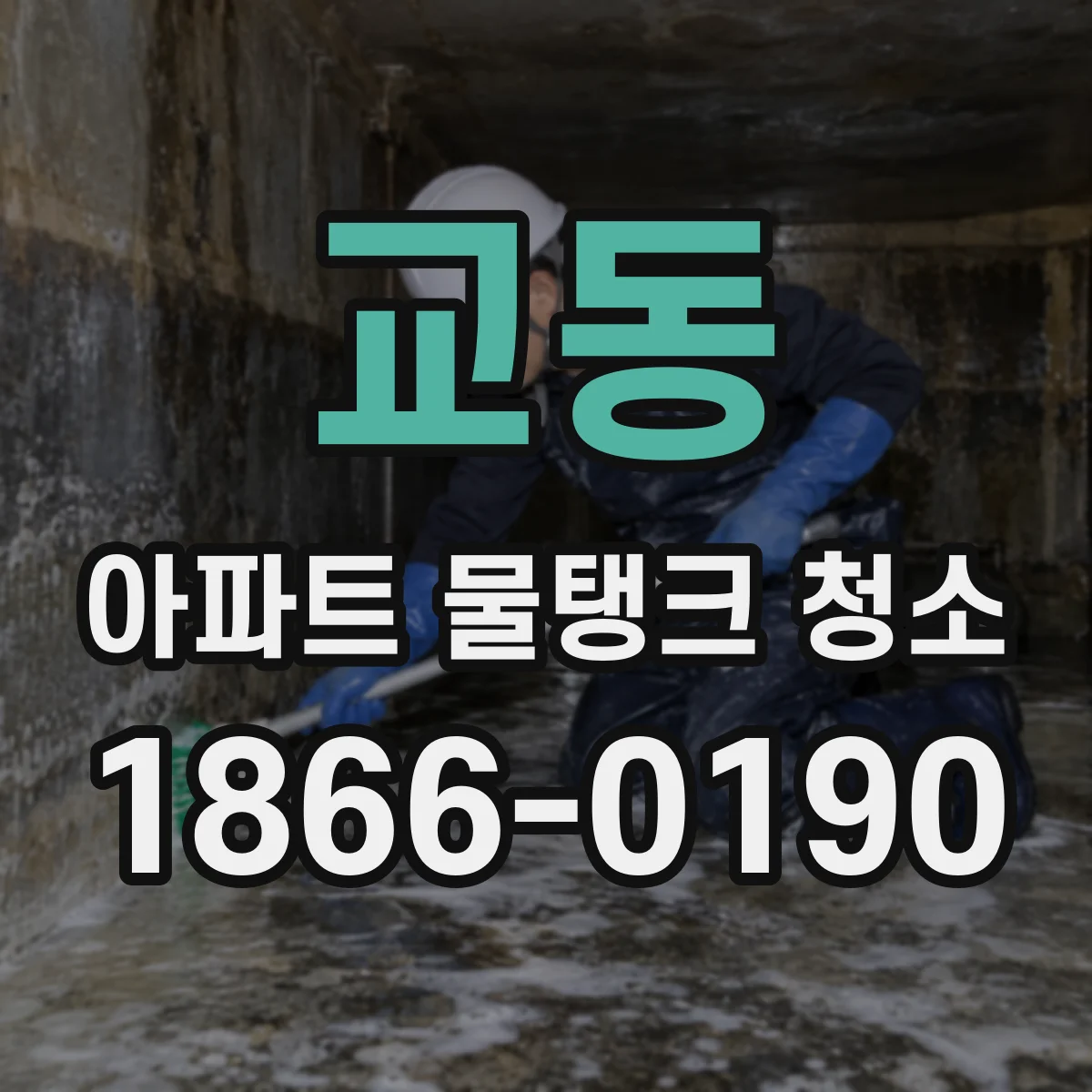 교동 아파트 물탱크 청소