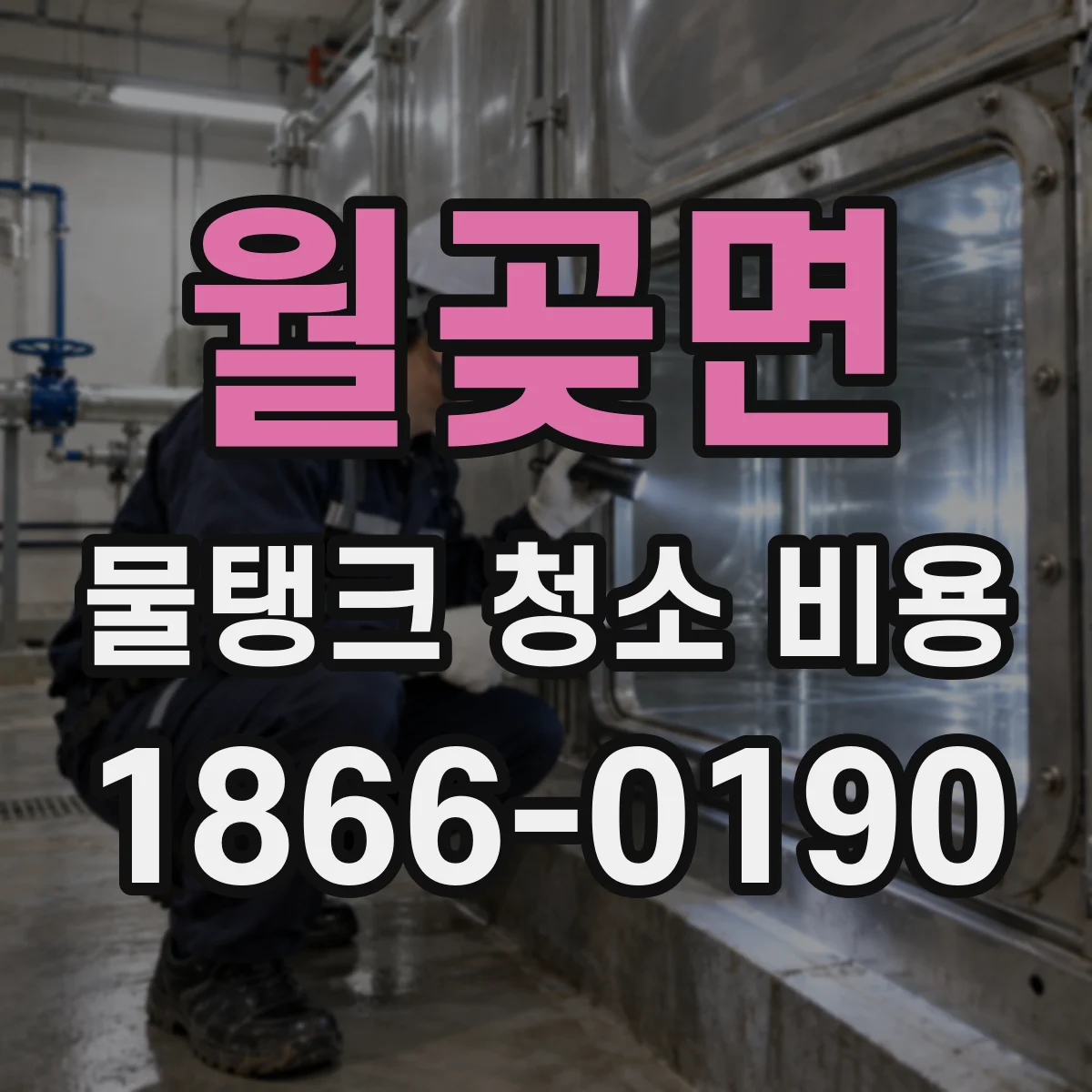 월곶면 물탱크 청소 비용