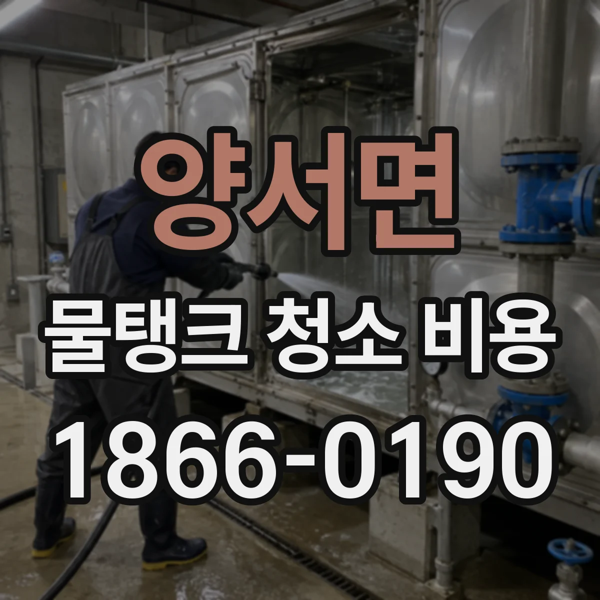 양서면 물탱크 청소 비용