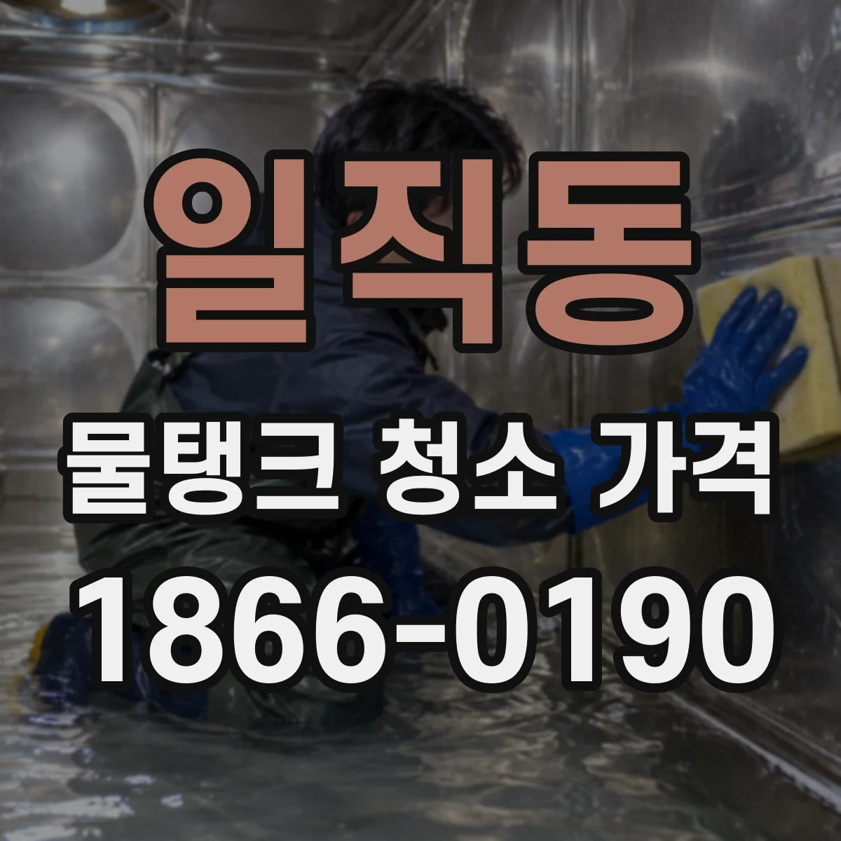 일직동 물탱크 청소 가격