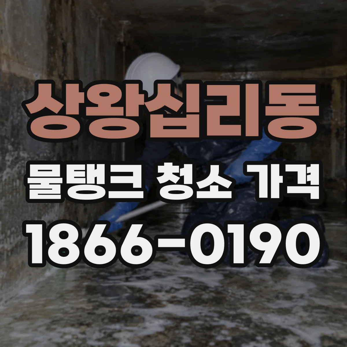 상왕십리동 물탱크 청소 가격