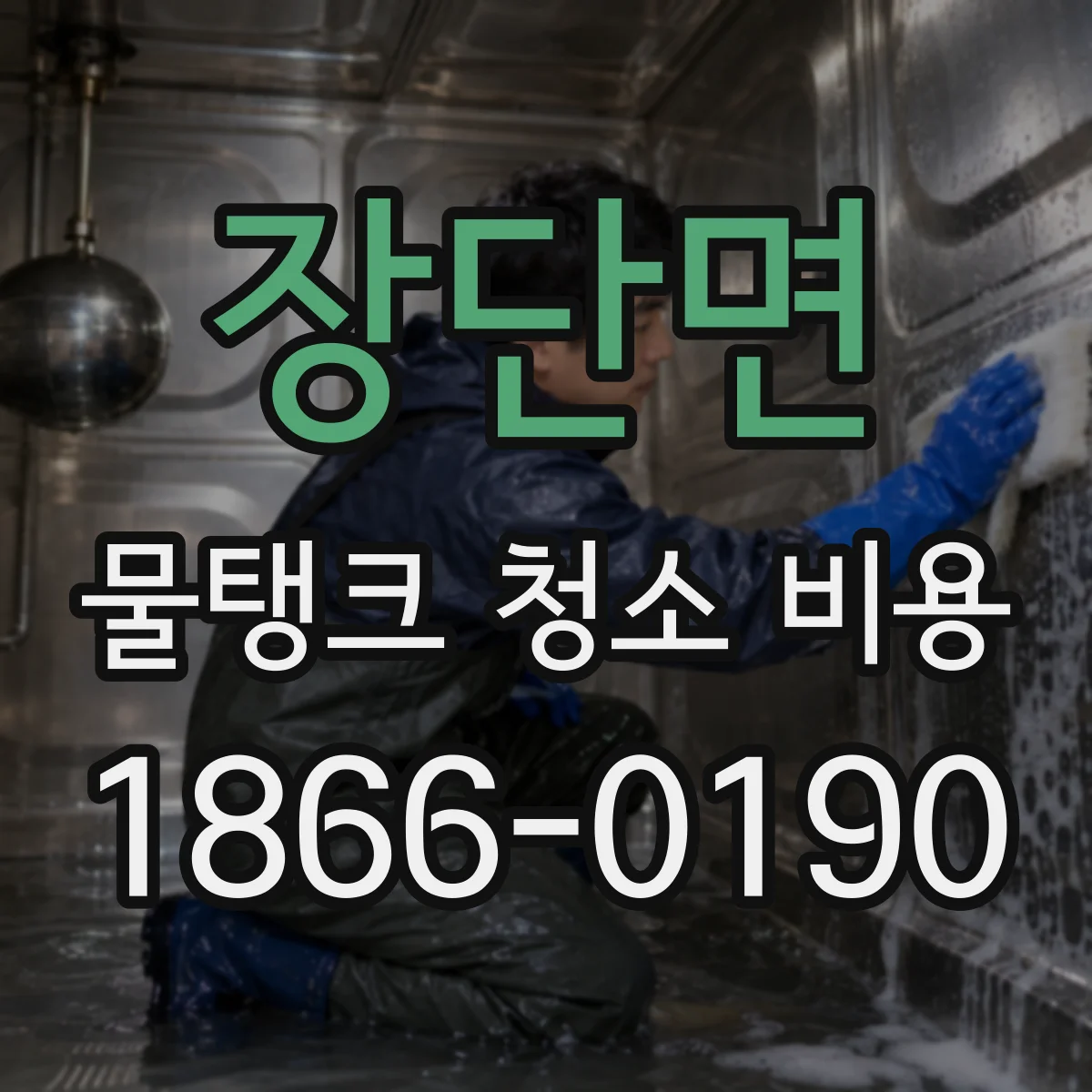 장단면 물탱크 청소 비용