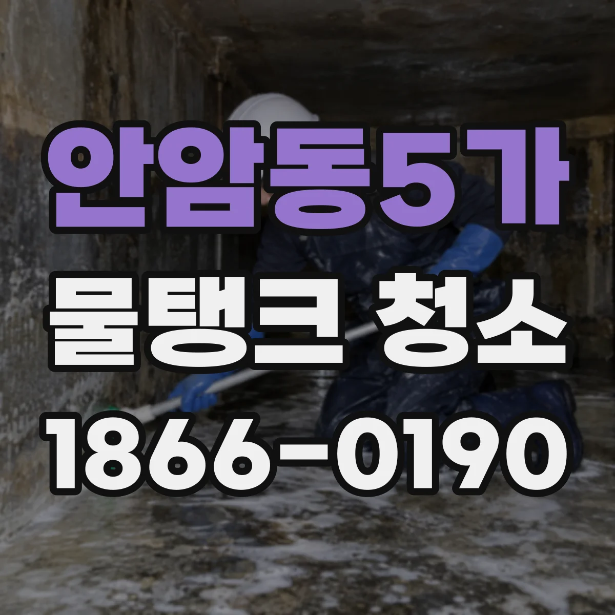 안암동5가 물탱크 청소