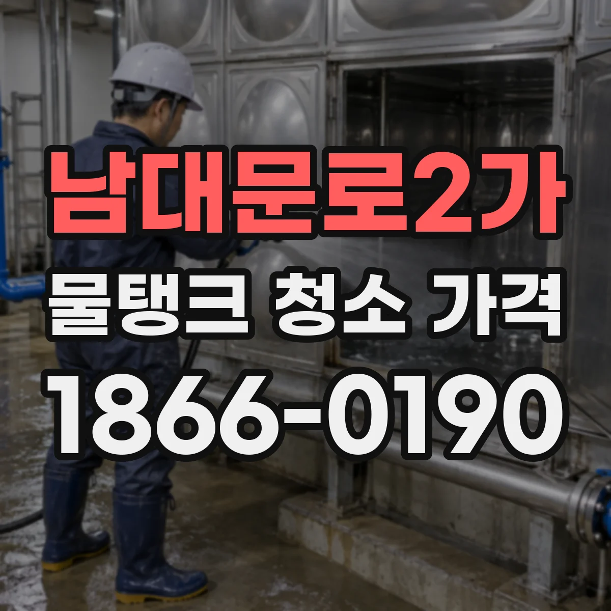 남대문로2가 물탱크 청소 가격