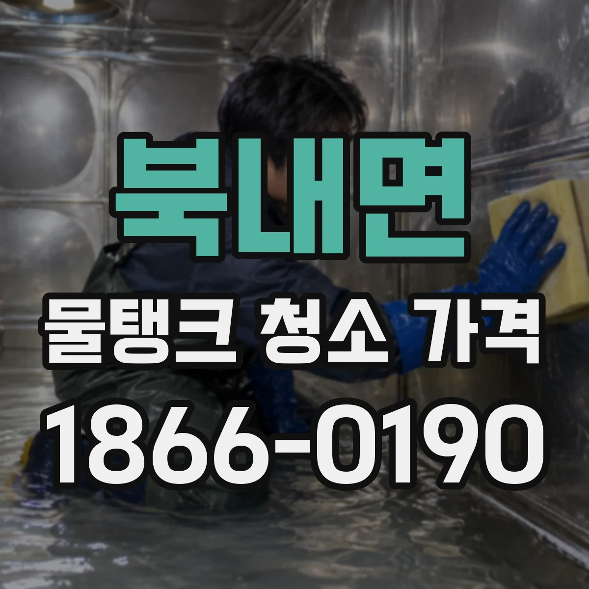 북내면 물탱크 청소 가격