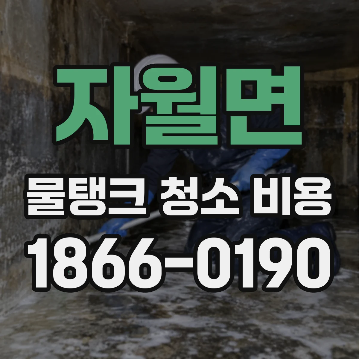 자월면 물탱크 청소 비용