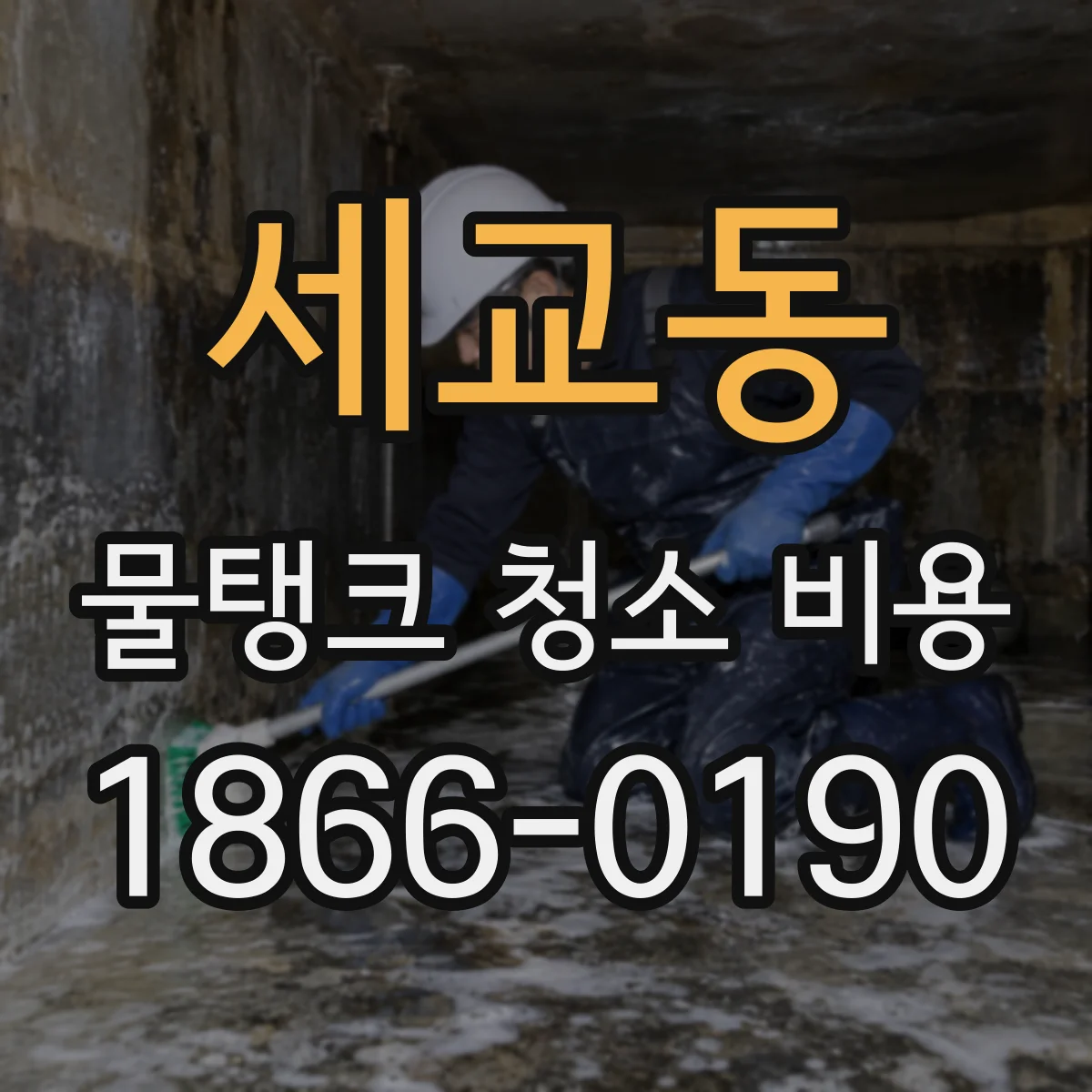 세교동 물탱크 청소 비용
