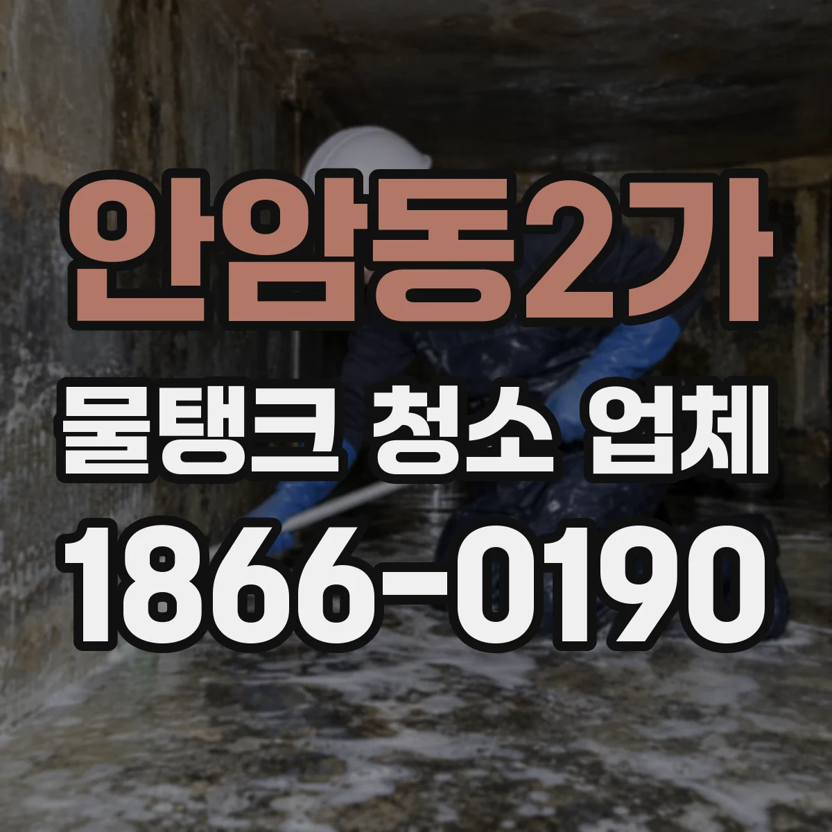 안암동2가 물탱크 청소 업체