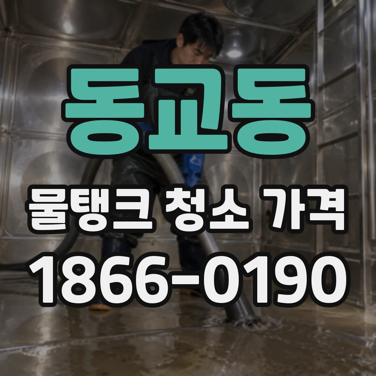 동교동 물탱크 청소 가격