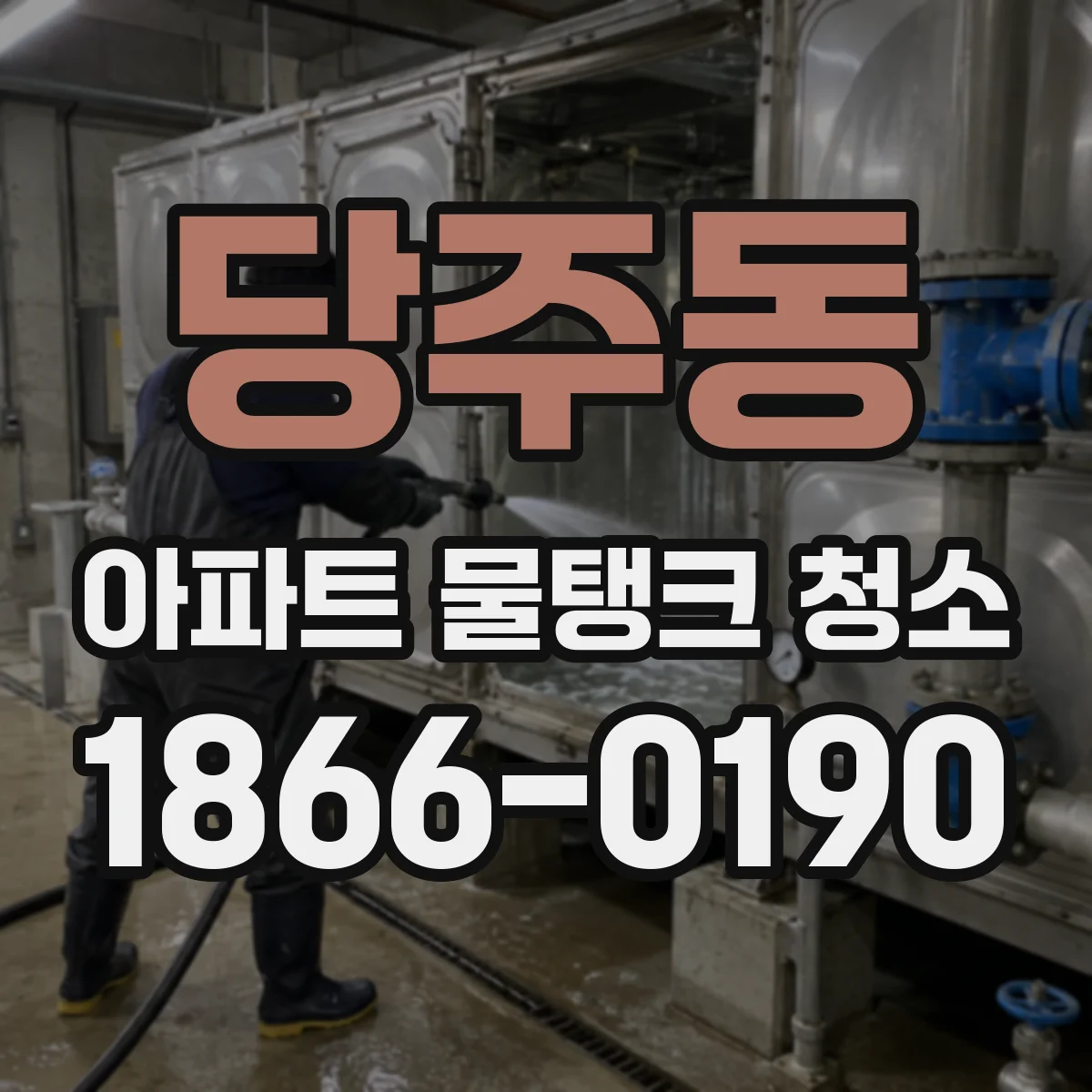 당주동 아파트 물탱크 청소
