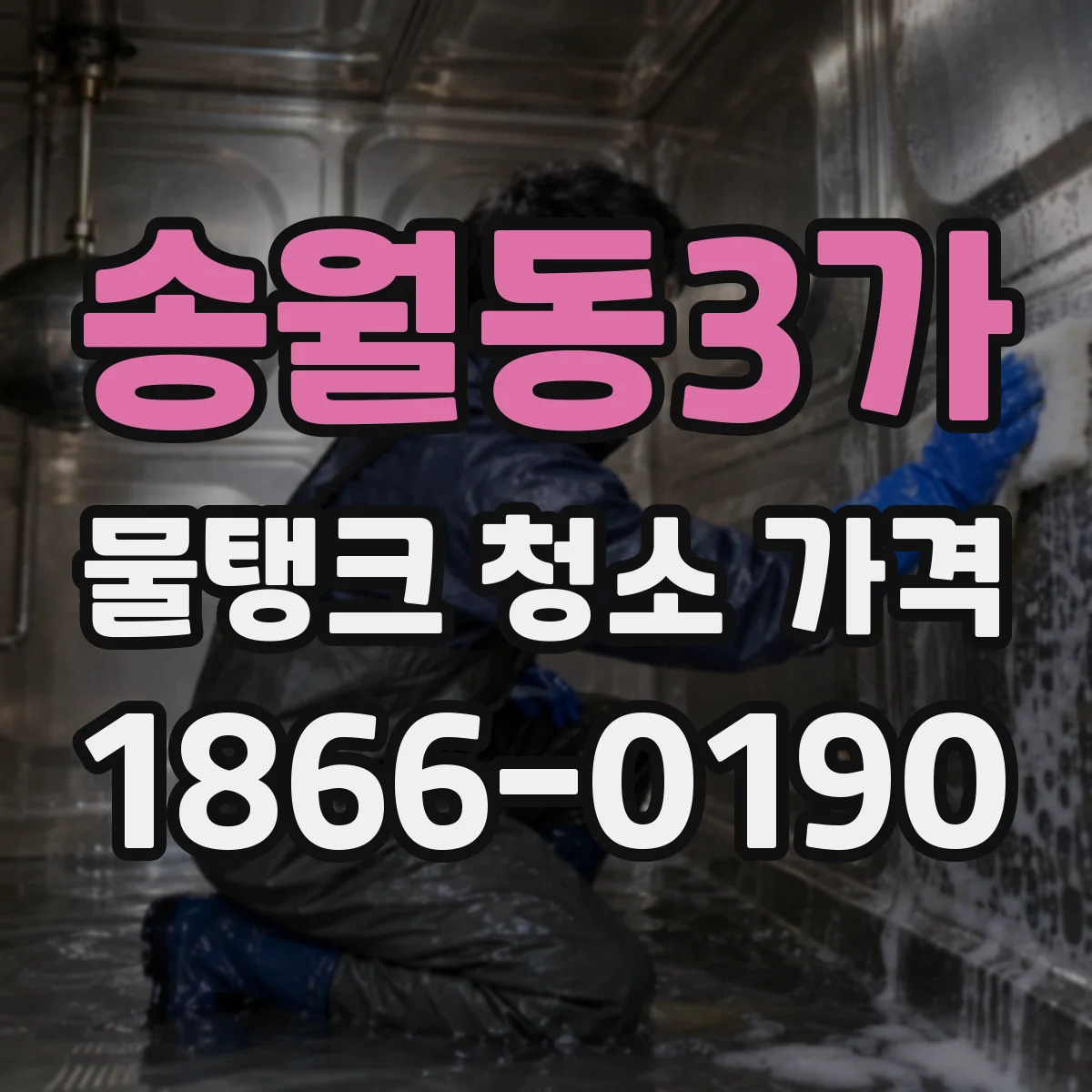 송월동3가 물탱크 청소 가격