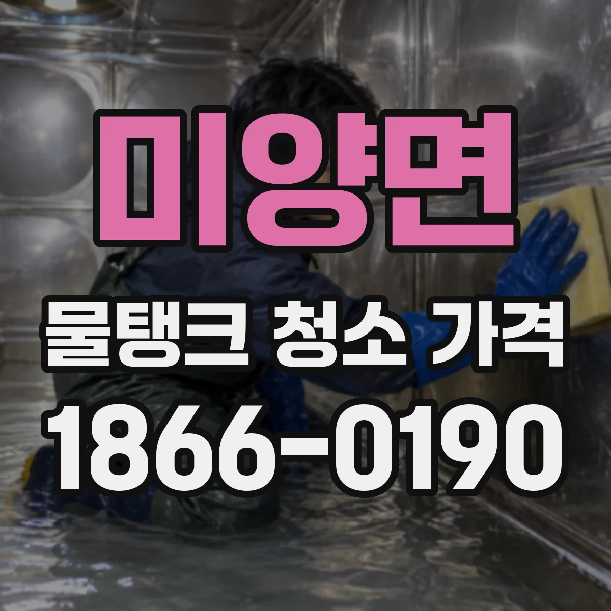 미양면 물탱크 청소 가격