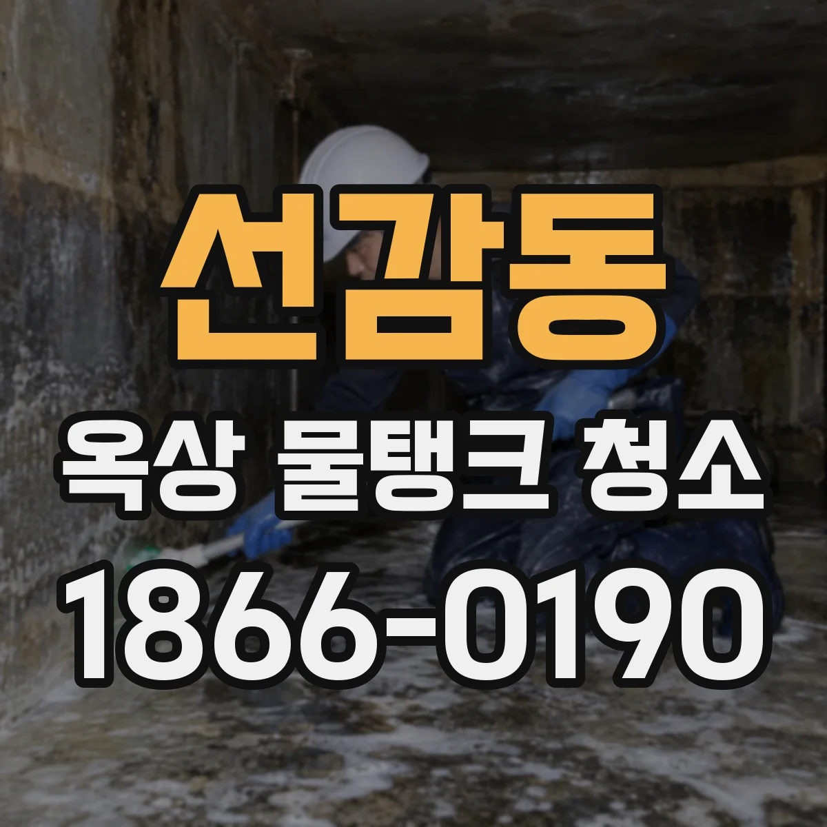 선감동 옥상 물탱크 청소