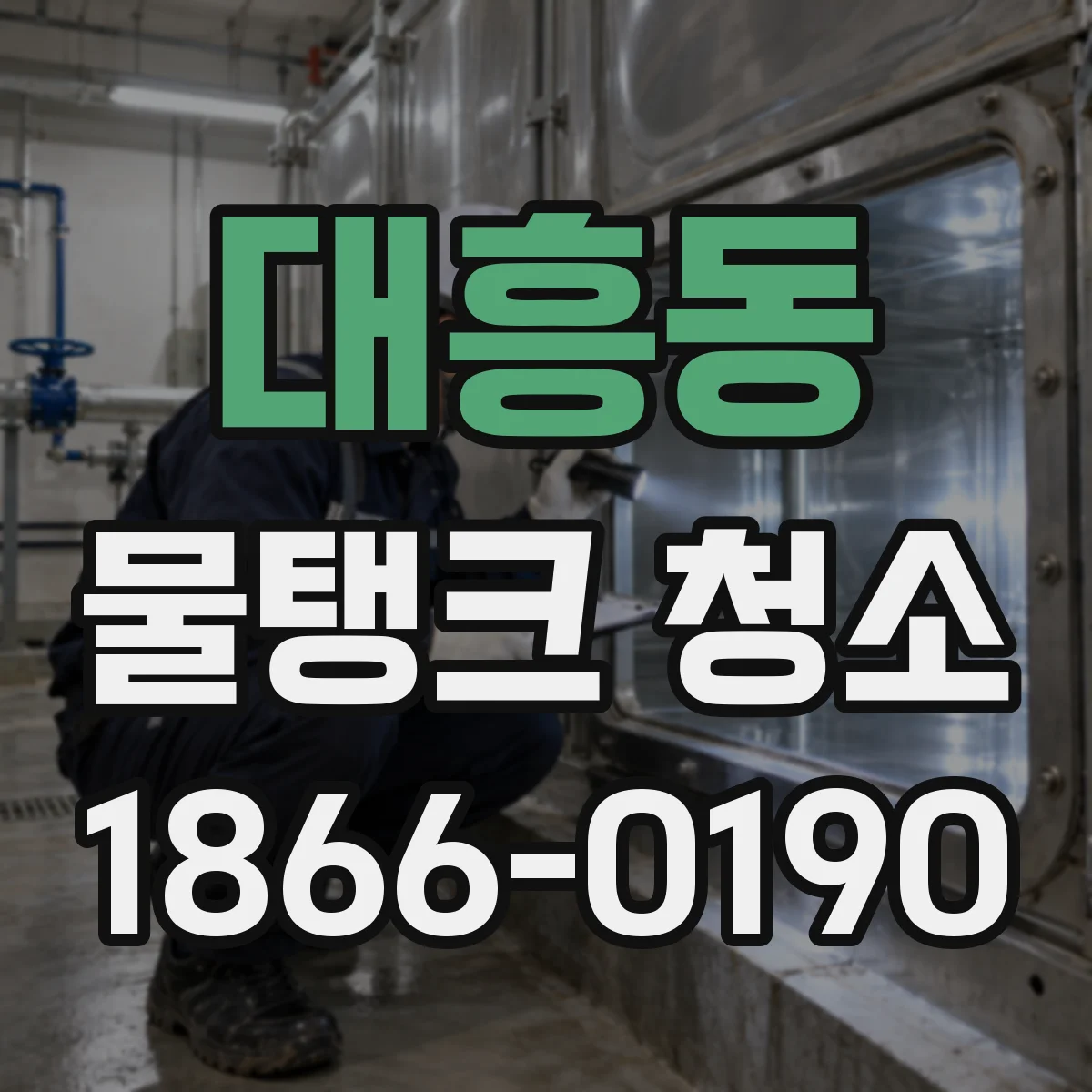 대흥동 물탱크 청소