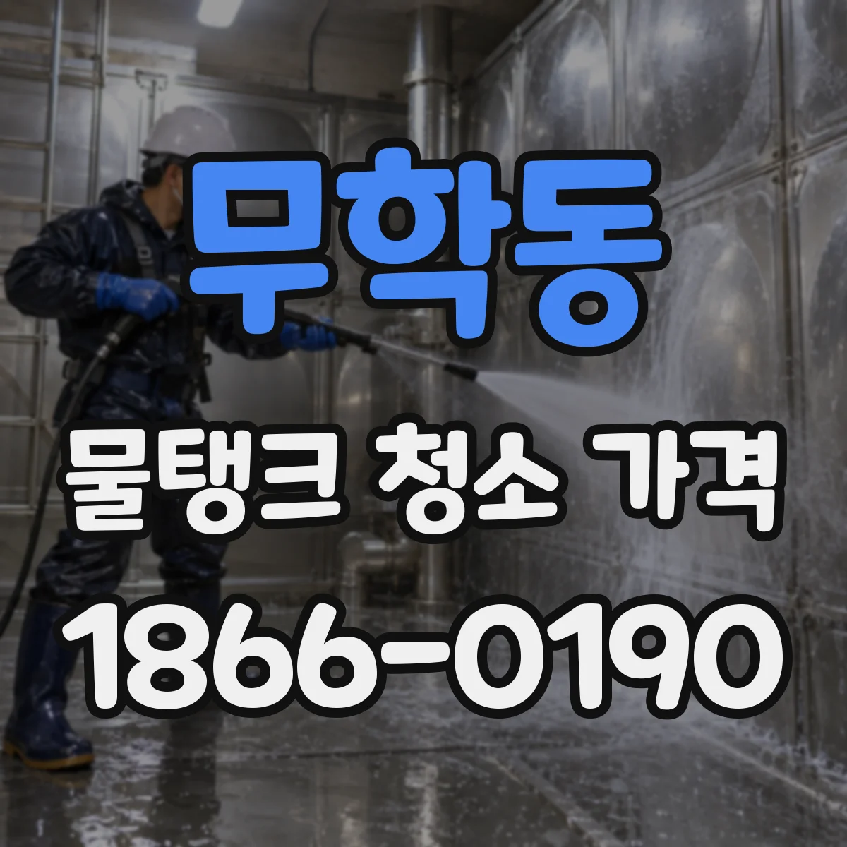 무학동 물탱크 청소 가격