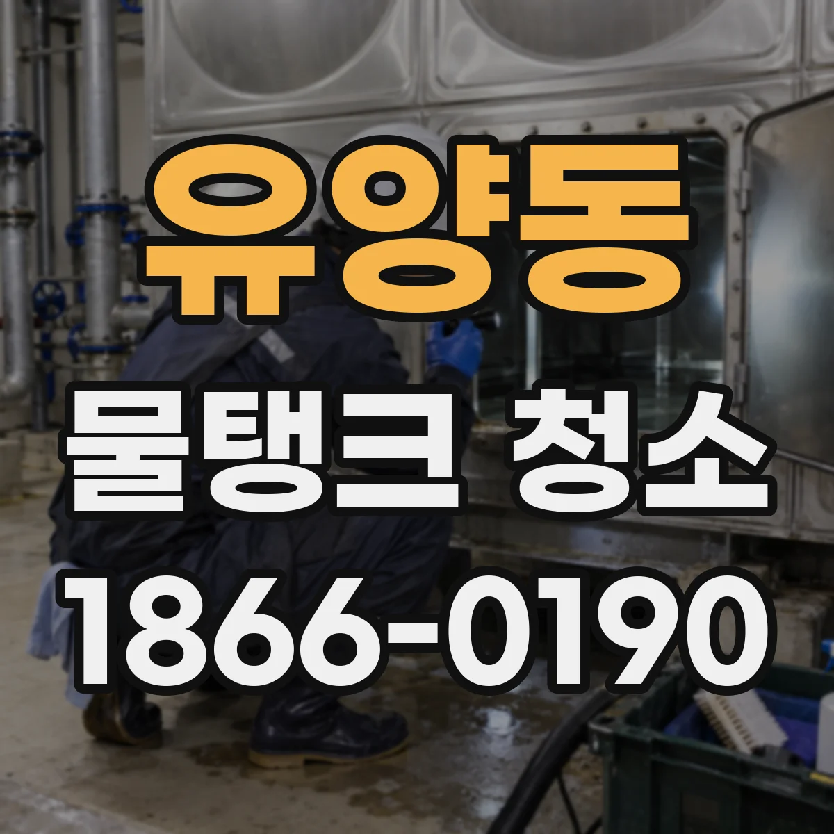 유양동 물탱크 청소