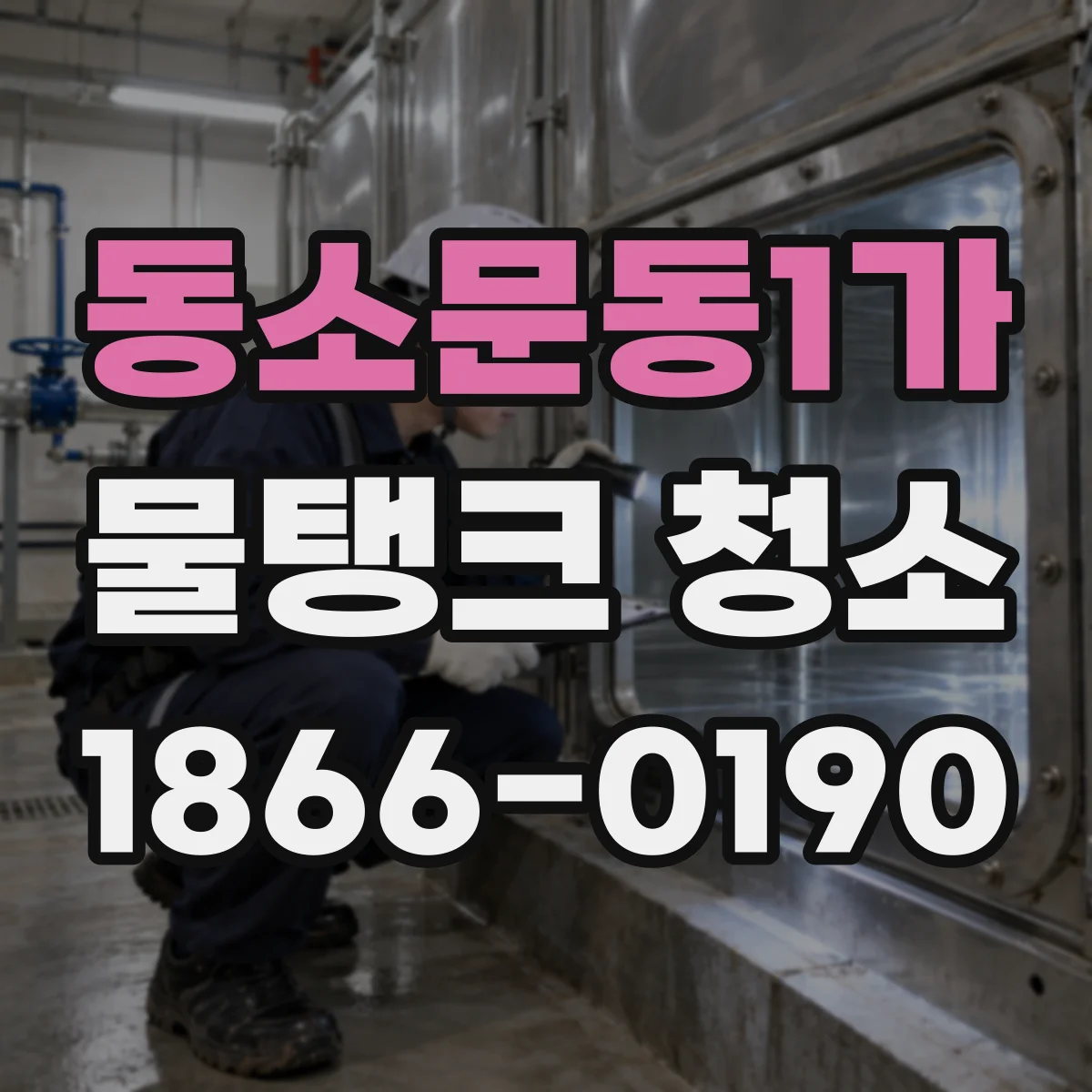 동소문동1가 물탱크 청소