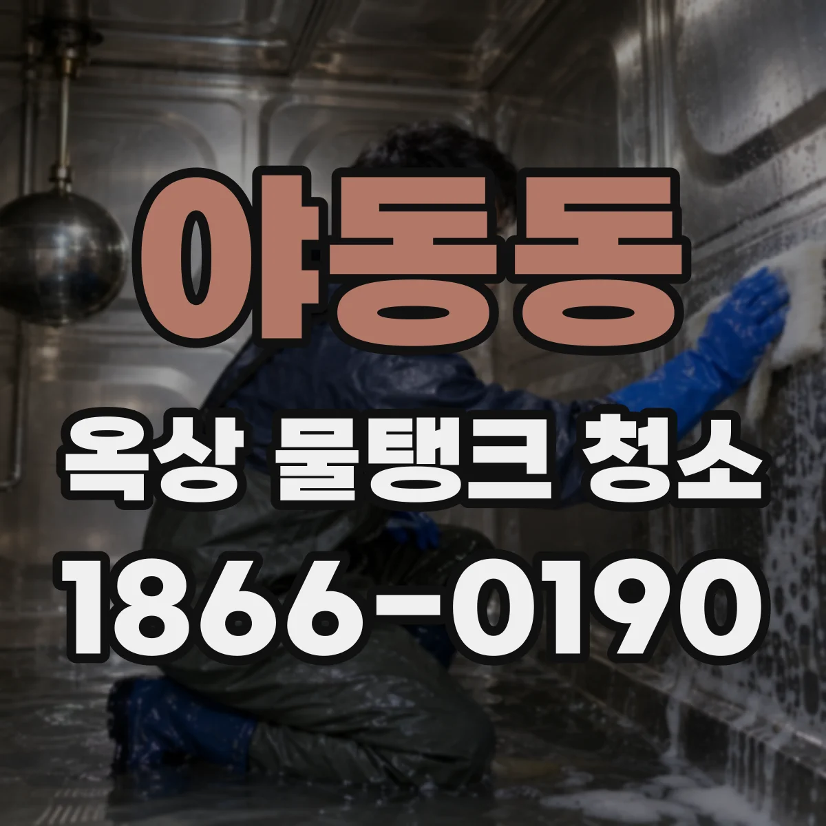 야동동 옥상 물탱크 청소
