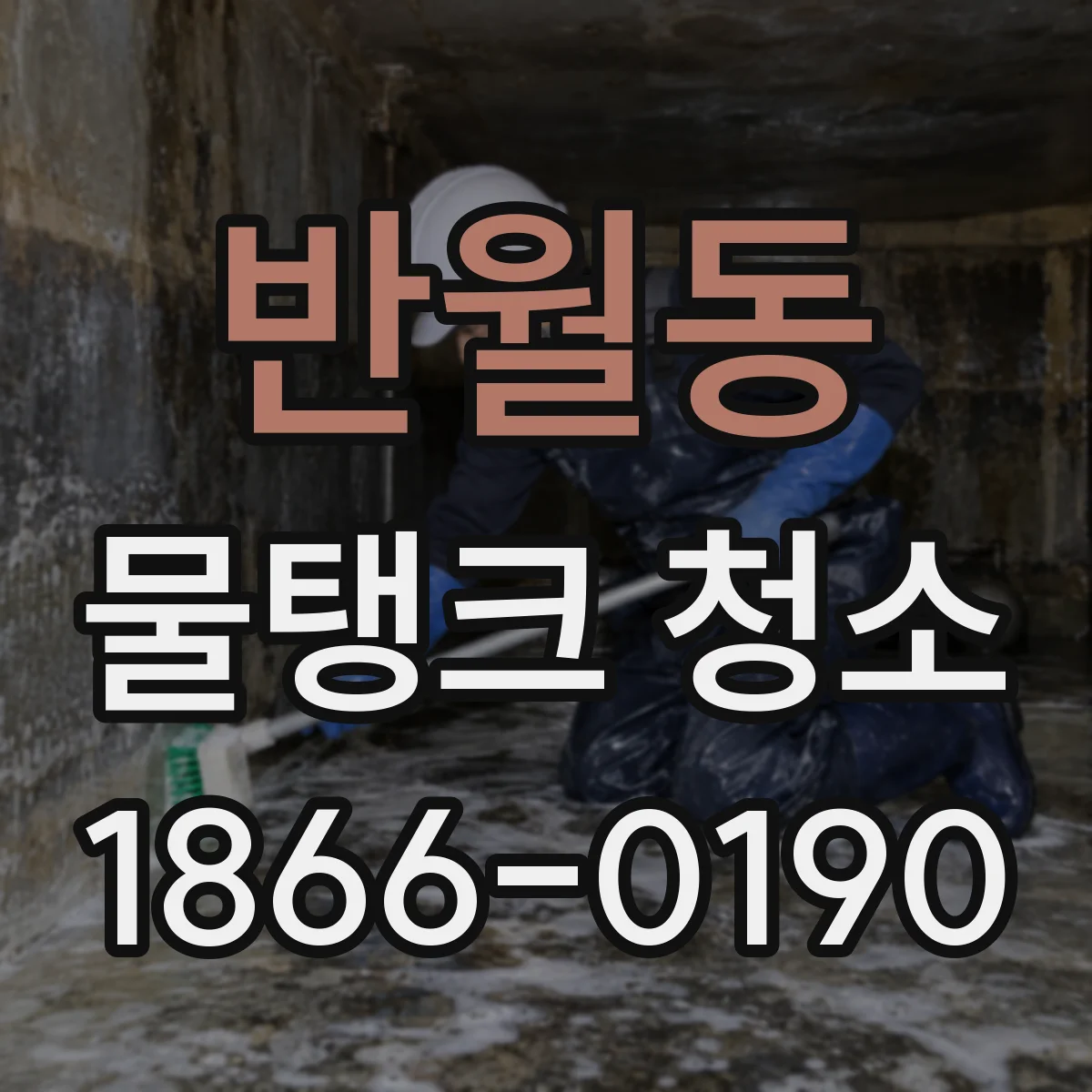 반월동 물탱크 청소