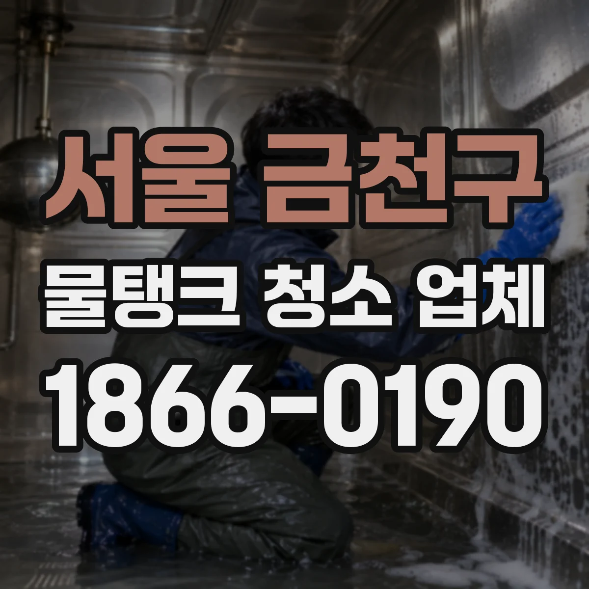 서울 금천구 물탱크 청소 업체
