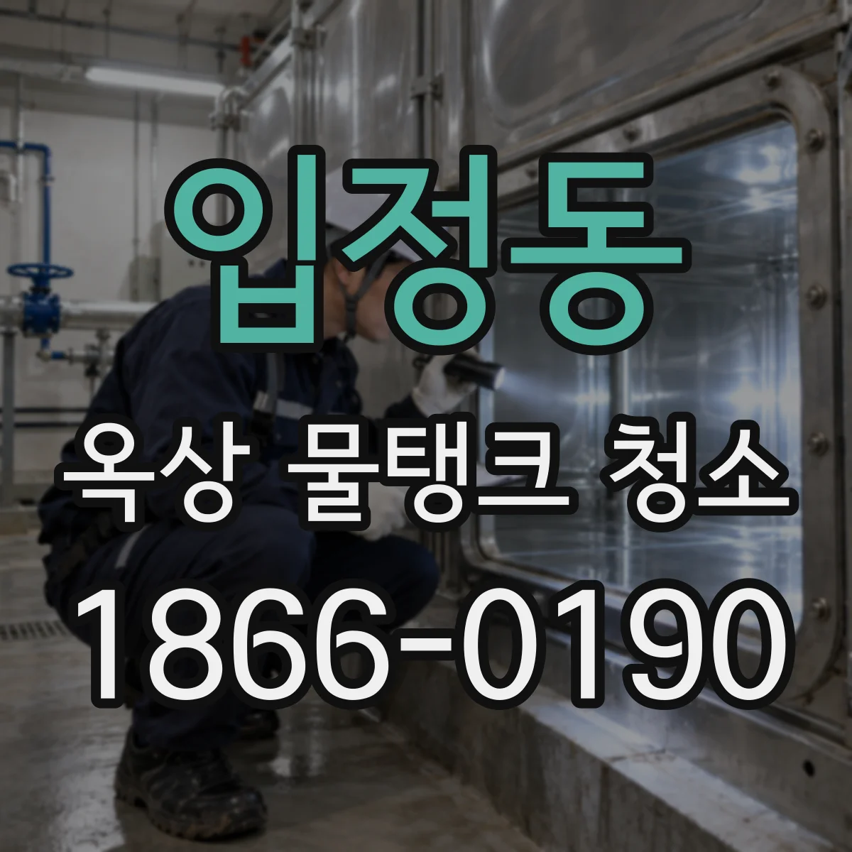 입정동 옥상 물탱크 청소