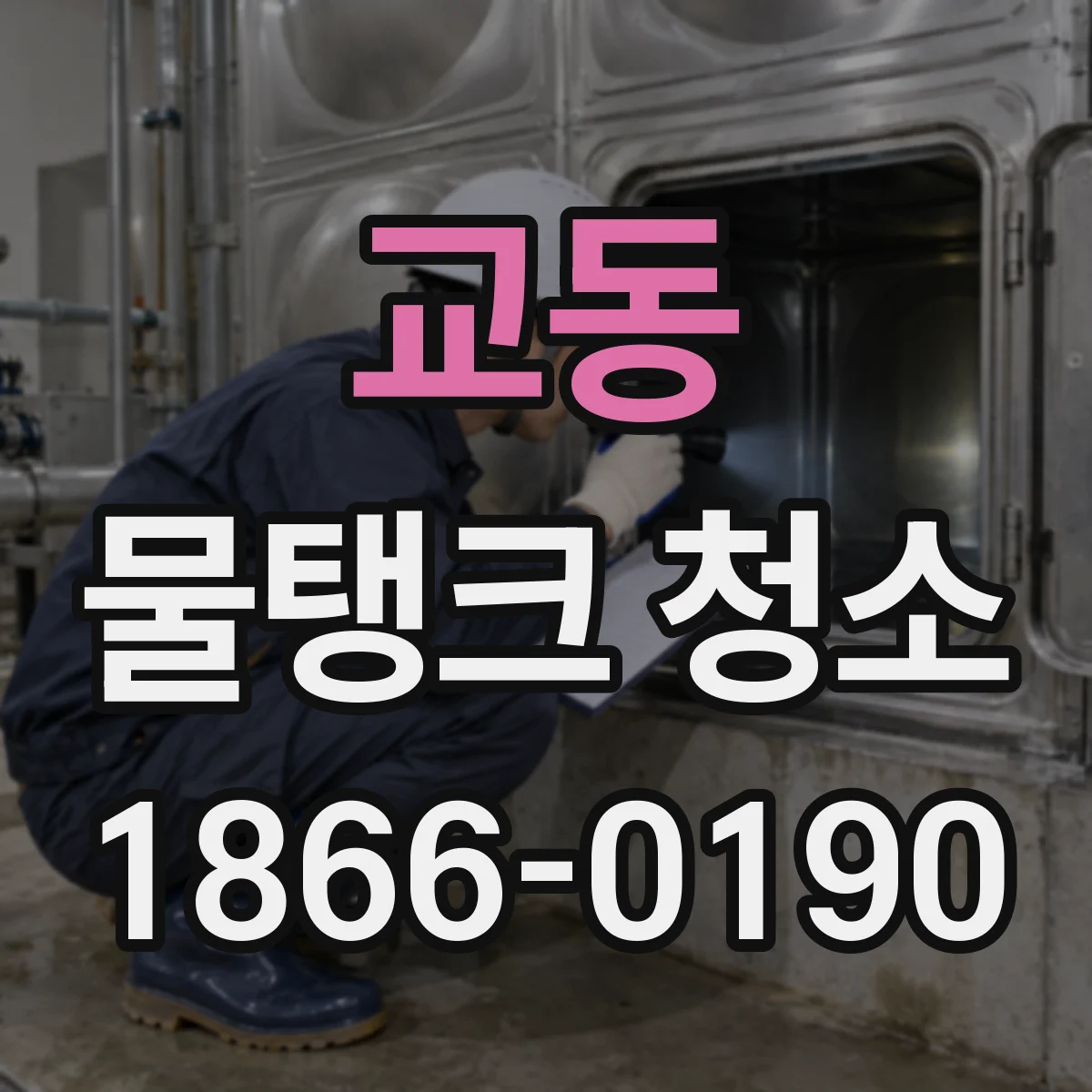 교동 물탱크 청소