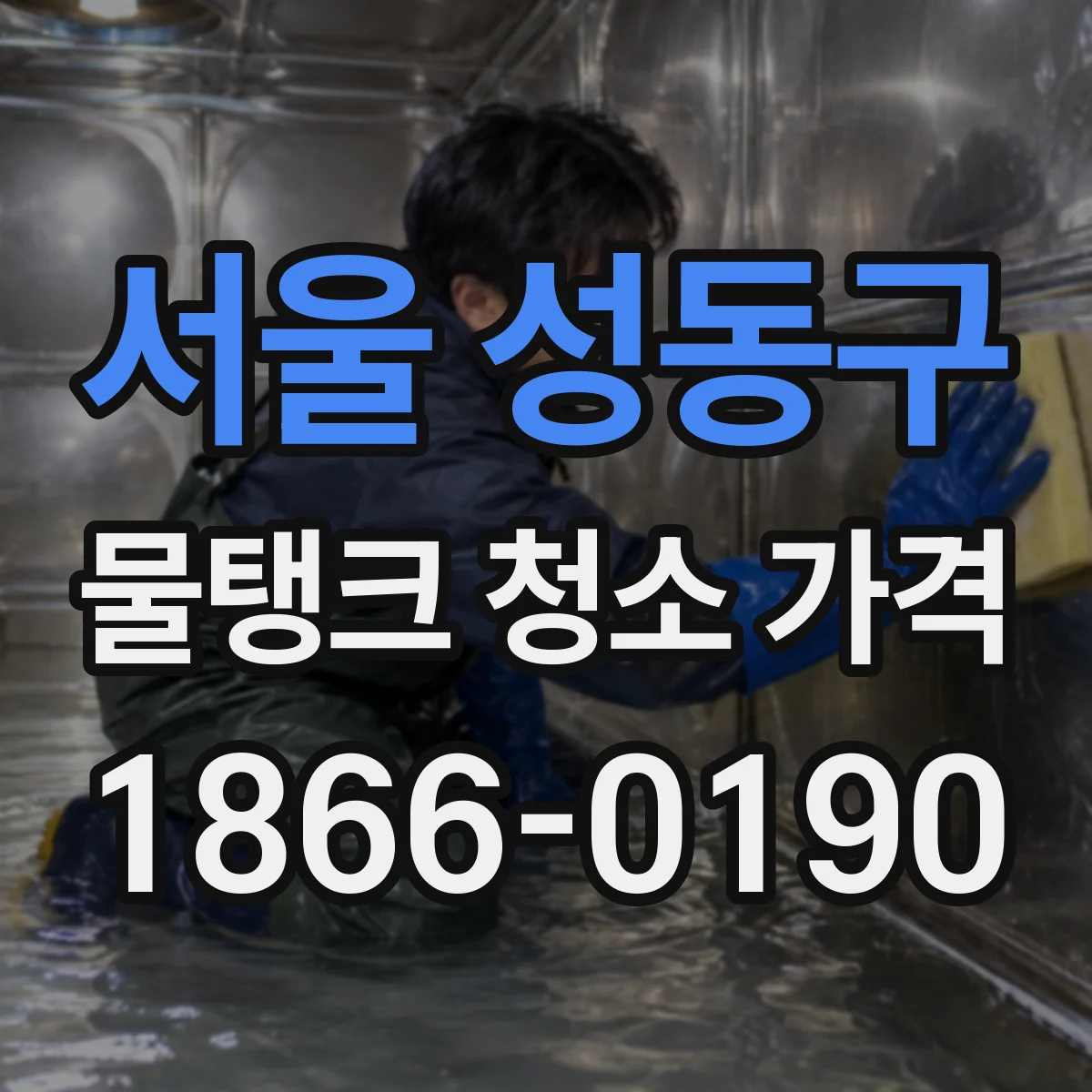 서울 성동구 물탱크 청소 가격