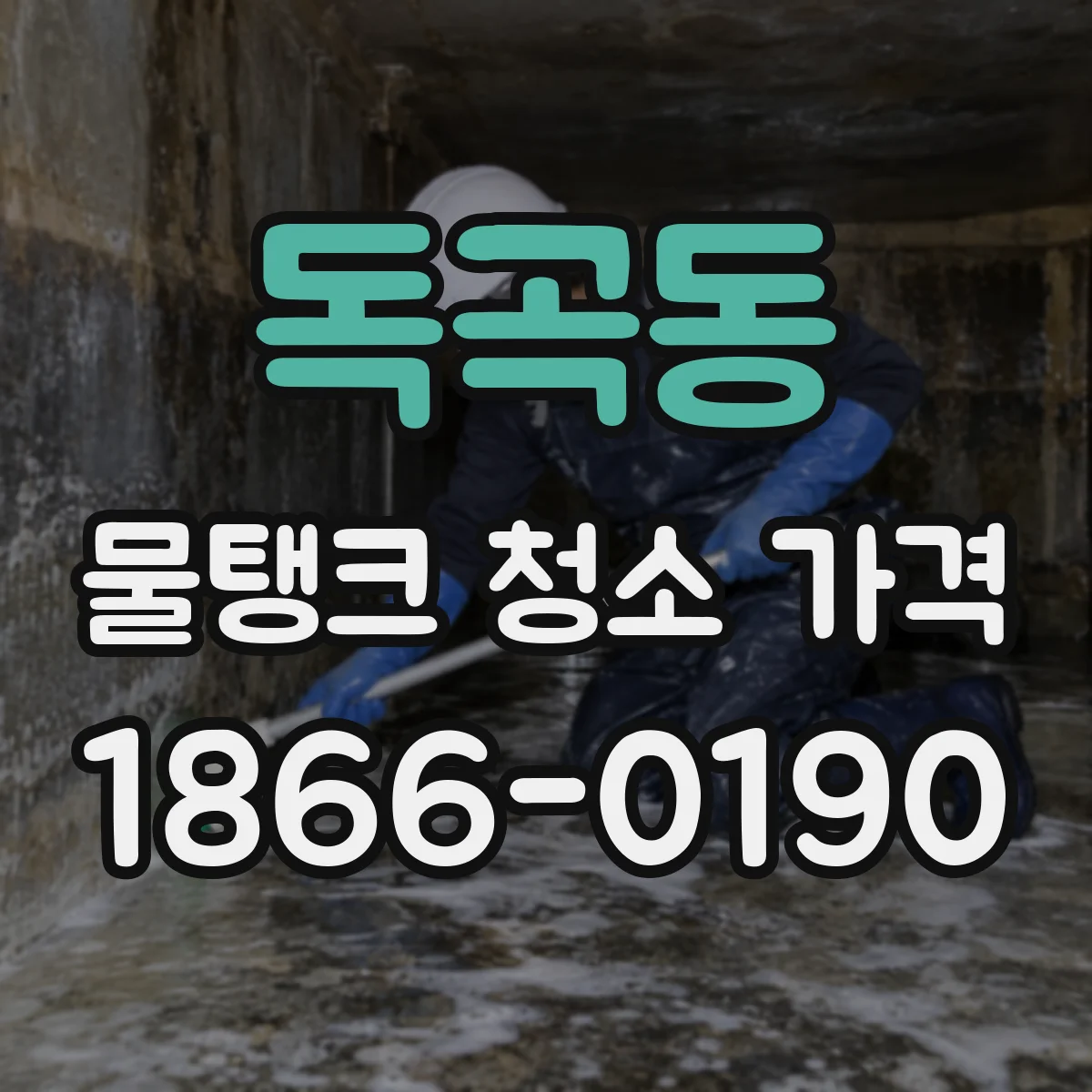 독곡동 물탱크 청소 가격