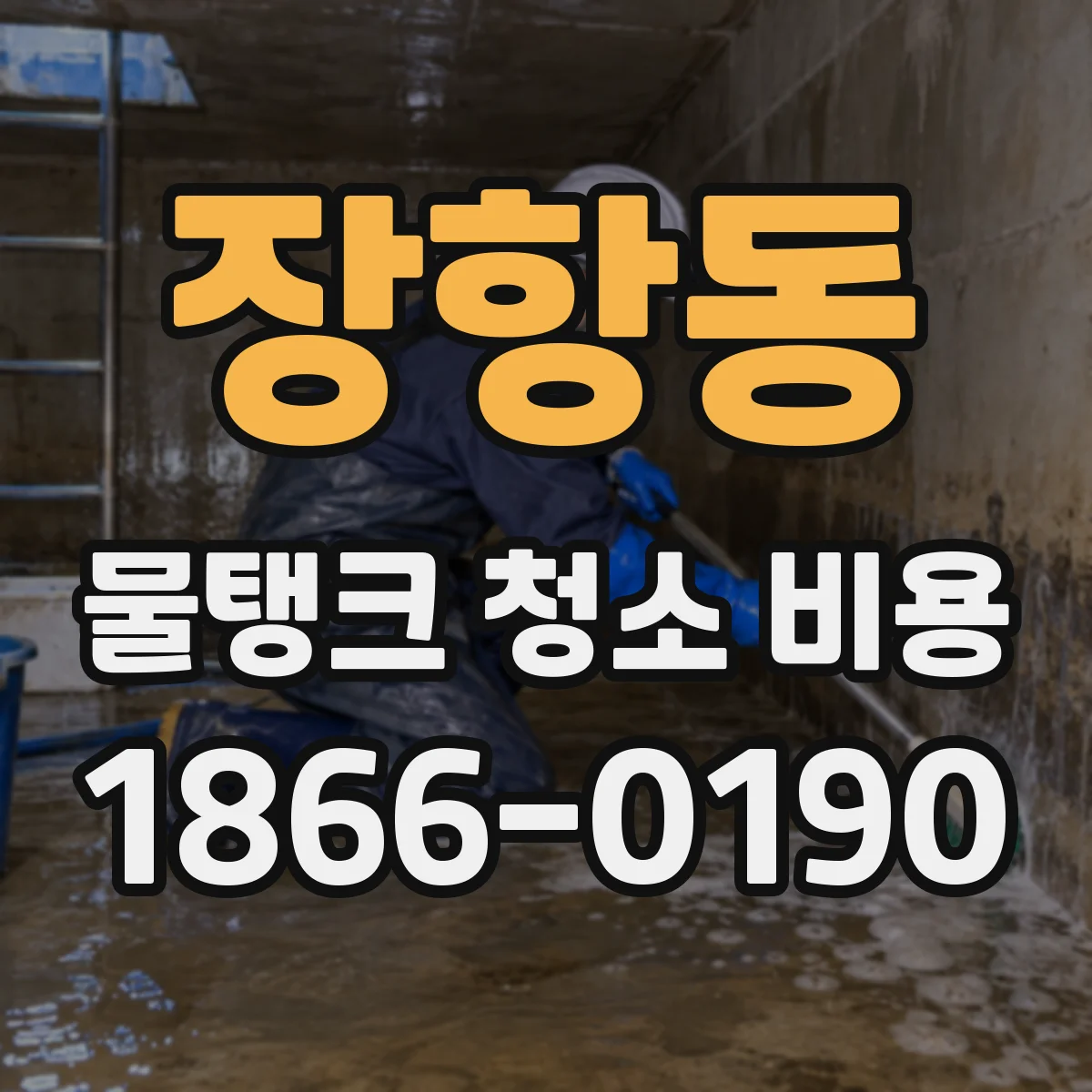 장항동 물탱크 청소 비용