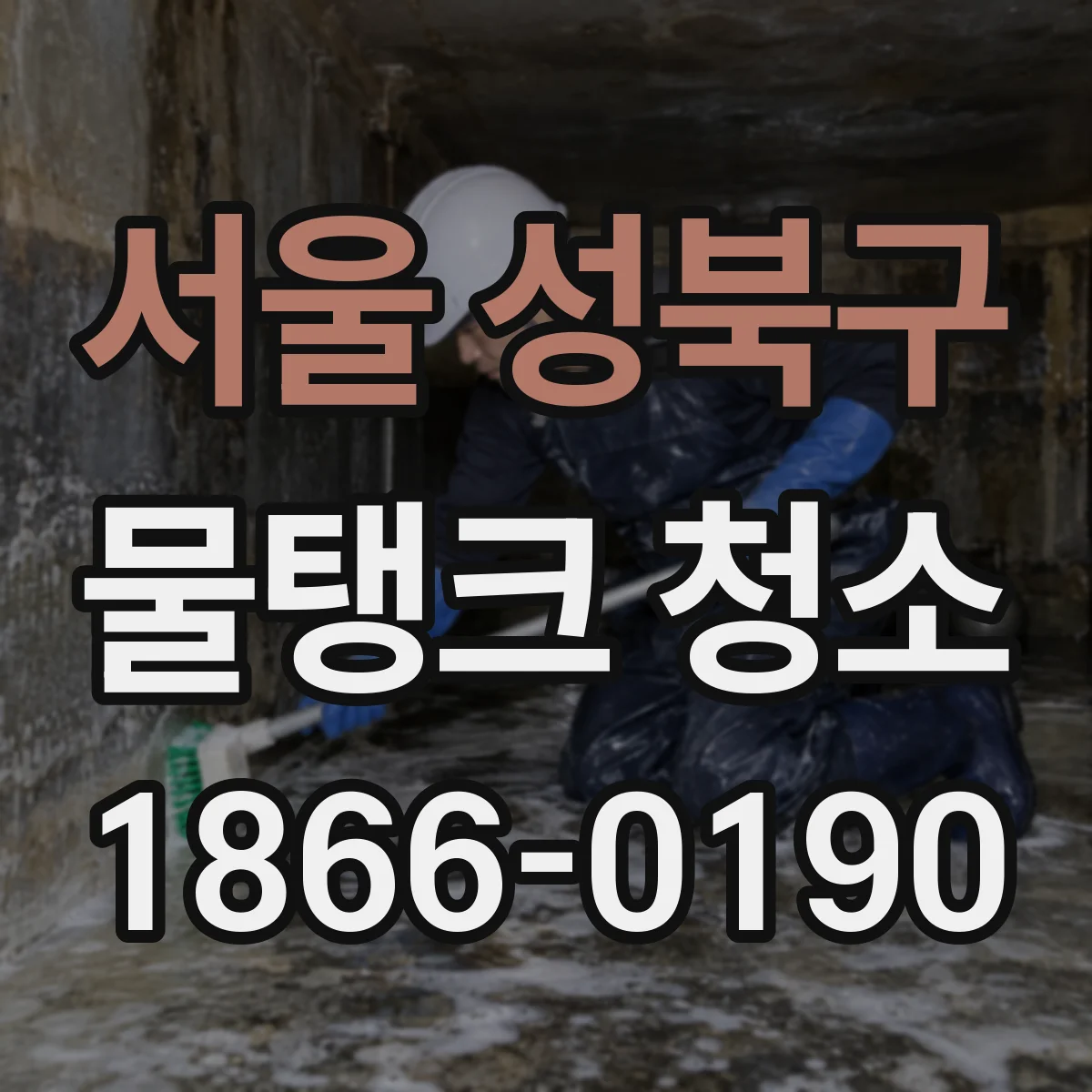 서울 성북구 물탱크 청소