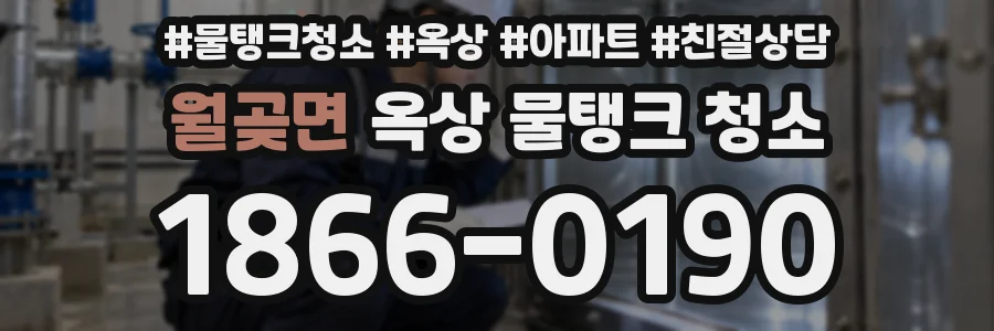 월곶면 옥상 물탱크 청소