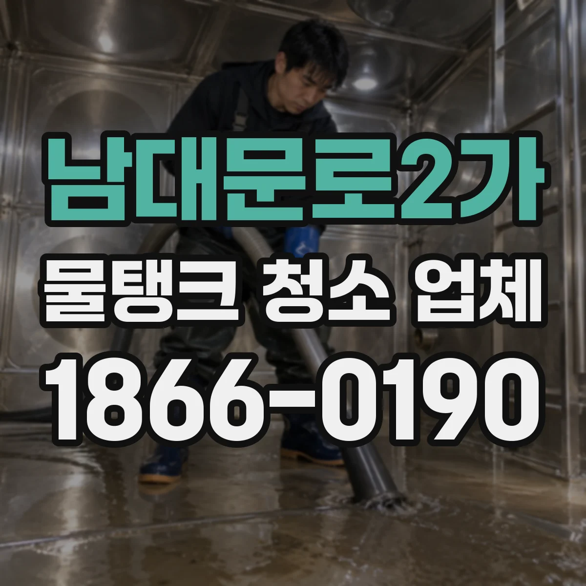남대문로2가 물탱크 청소 업체