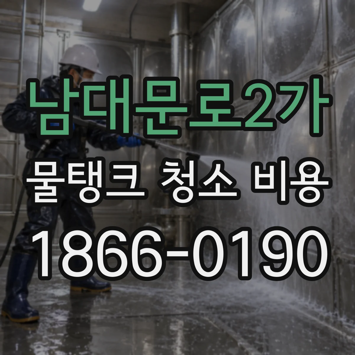 남대문로2가 물탱크 청소 비용